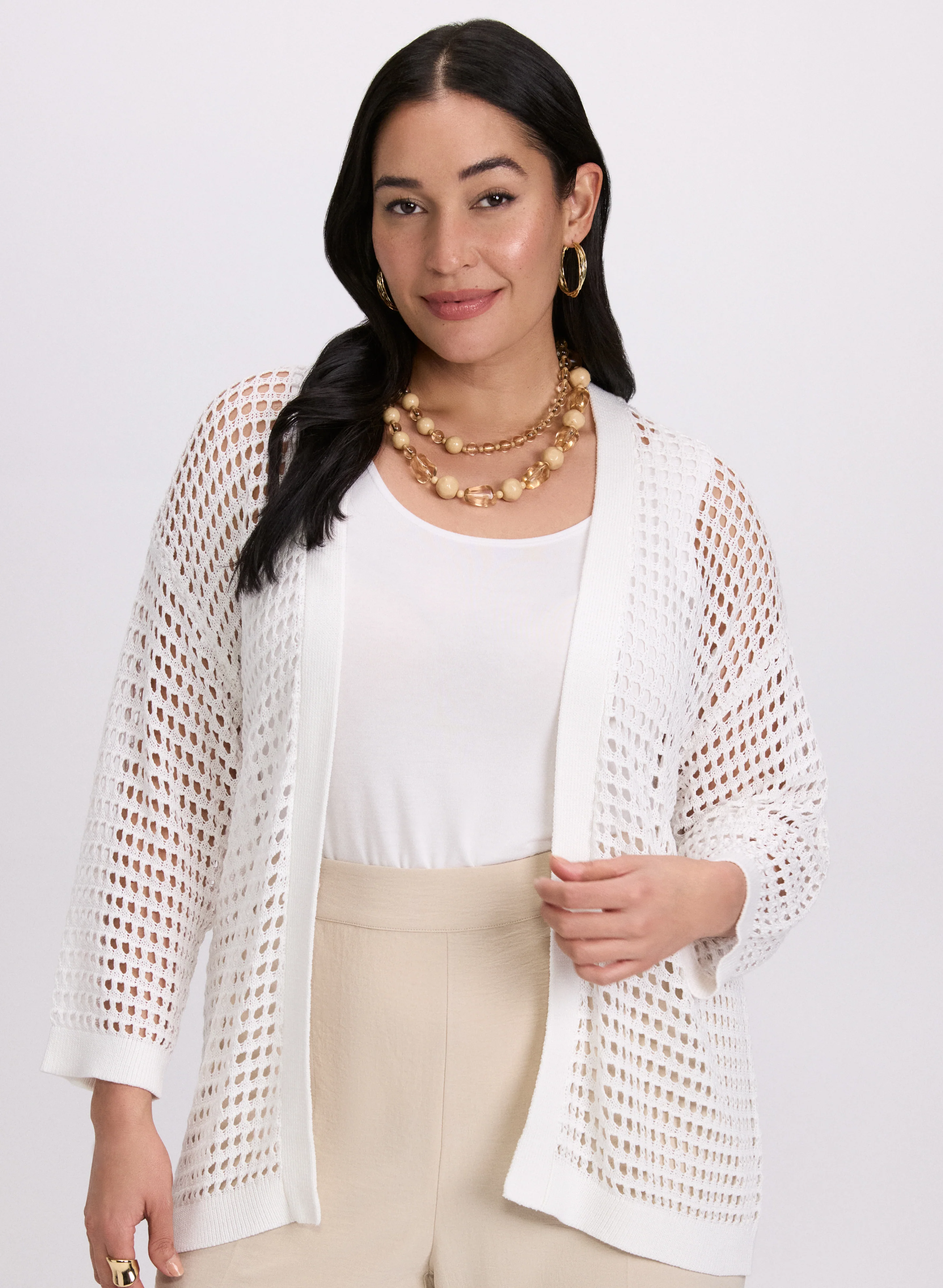 Open Knit Cardigan