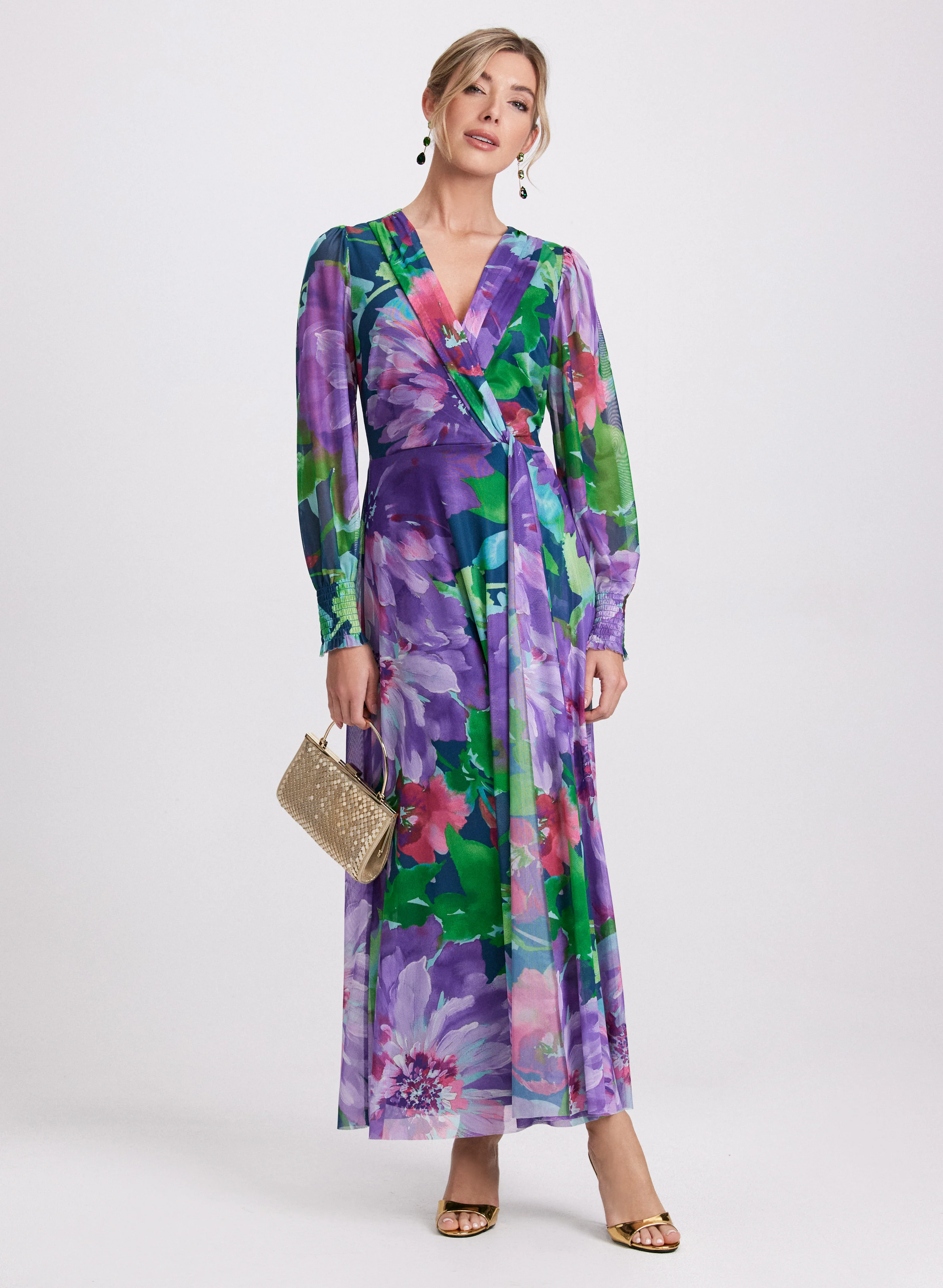 Floral Chiffon Dress