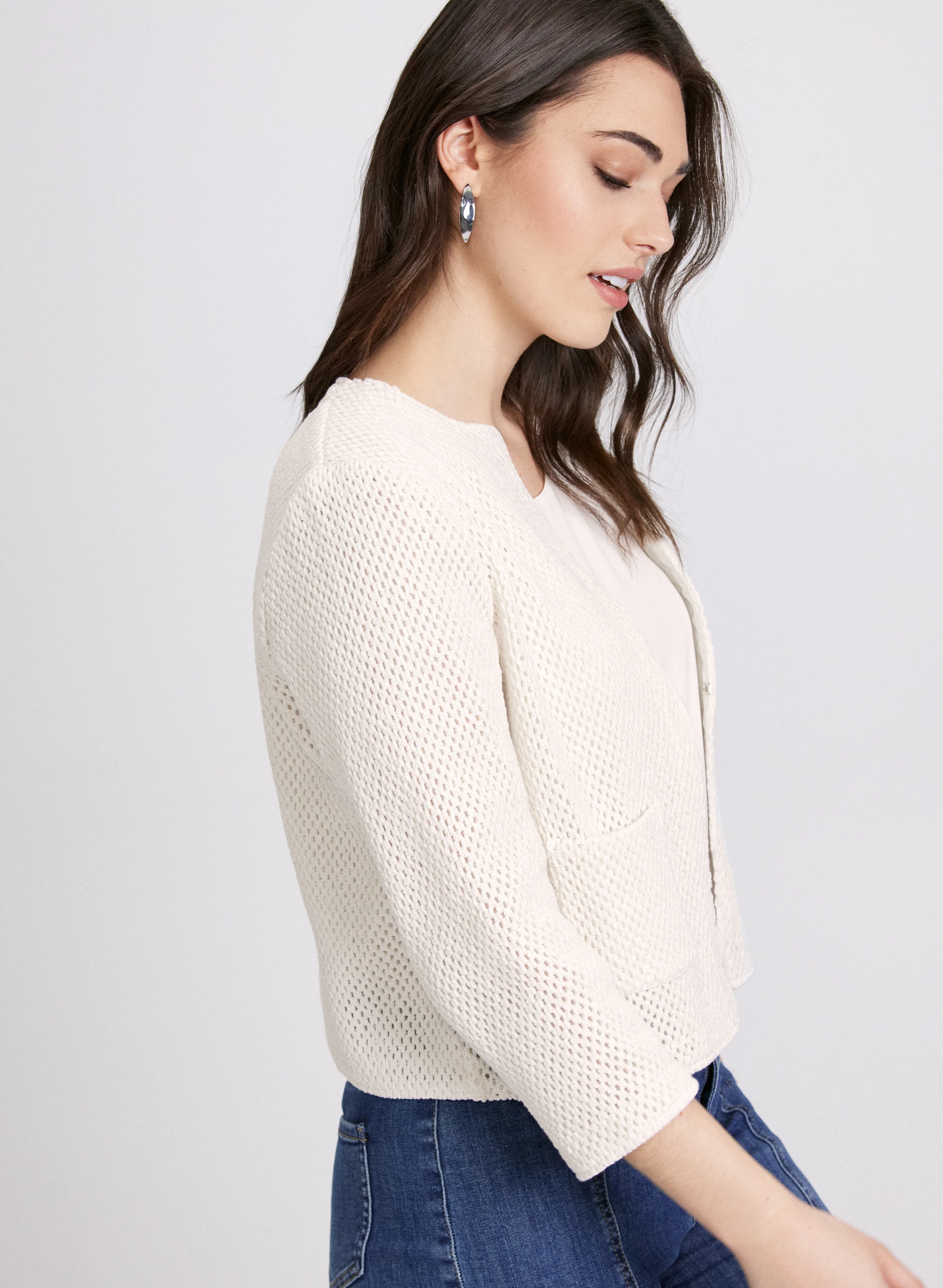 Short Crochet Jacket