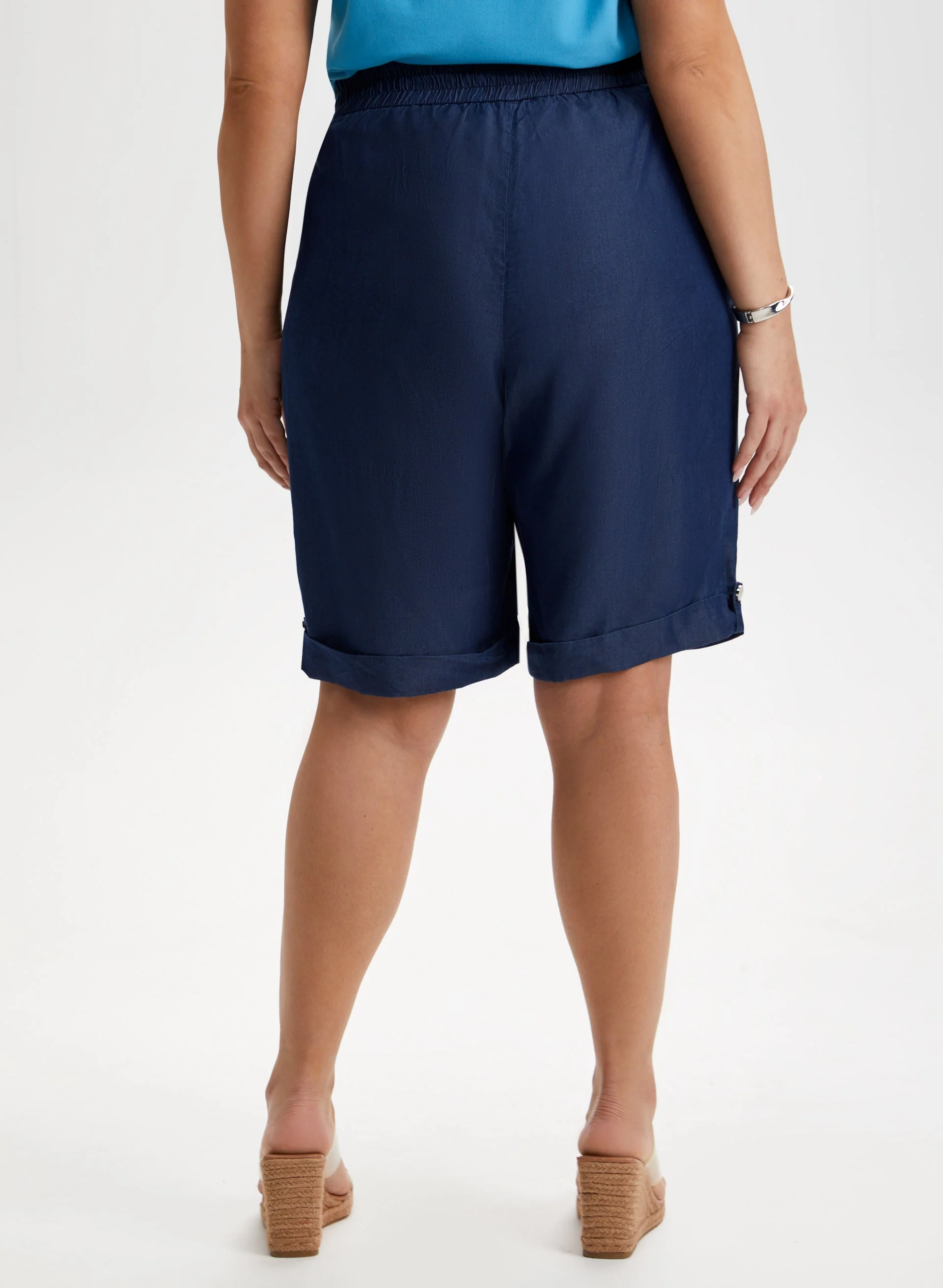 Tencel Pull-On Shorts