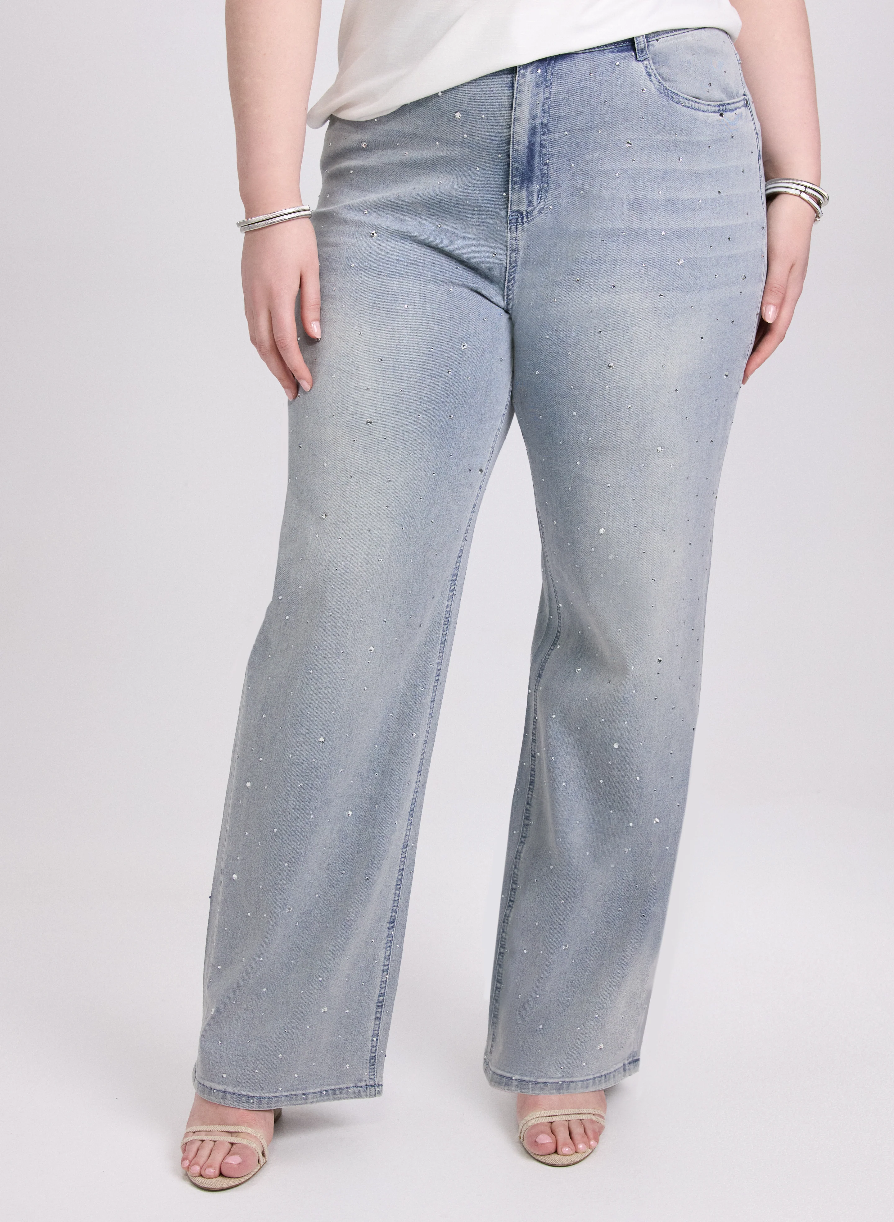 Joseph Ribkoff - Rhinestone Embellished Jeans