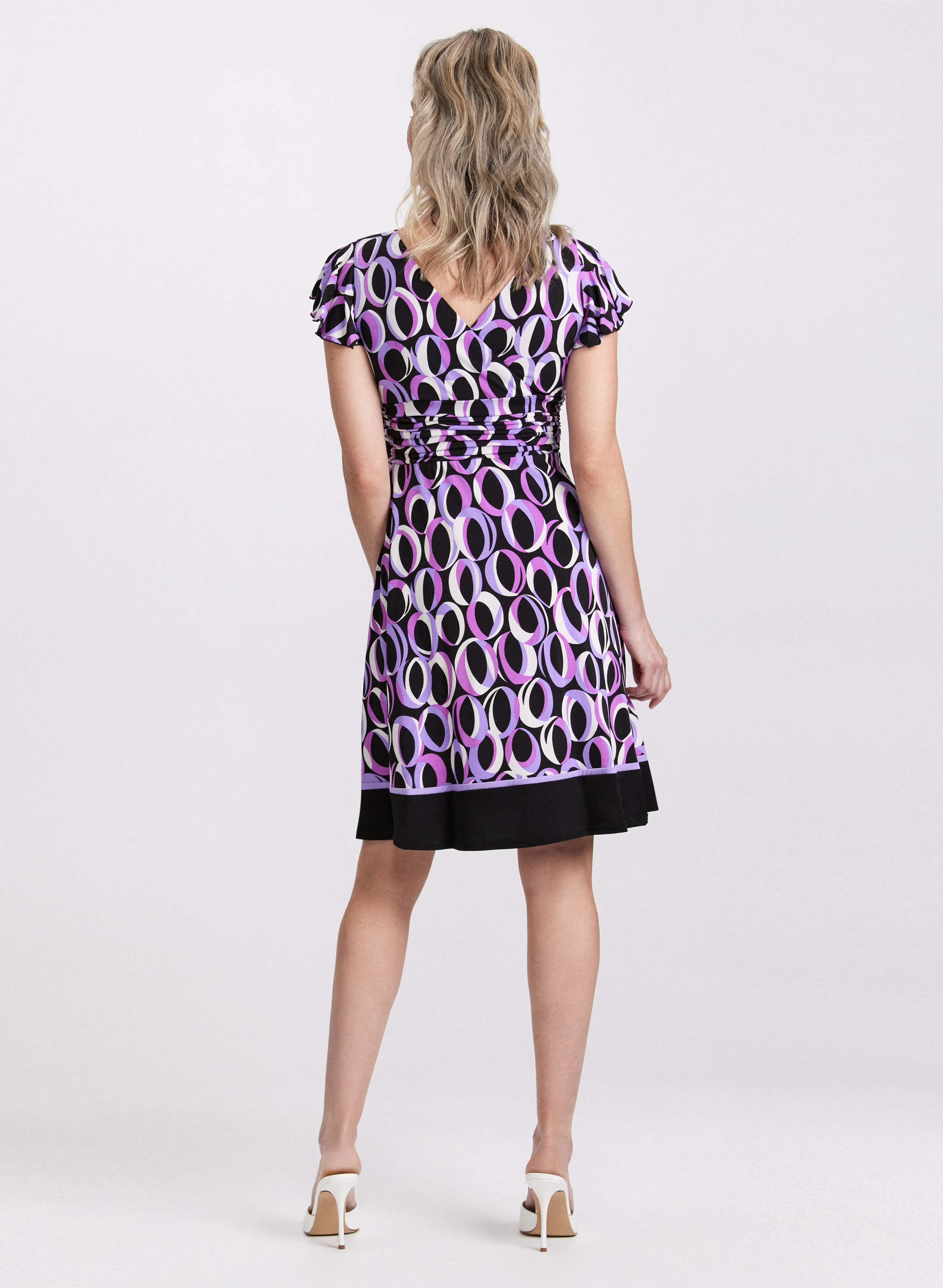 Circle Print Dress