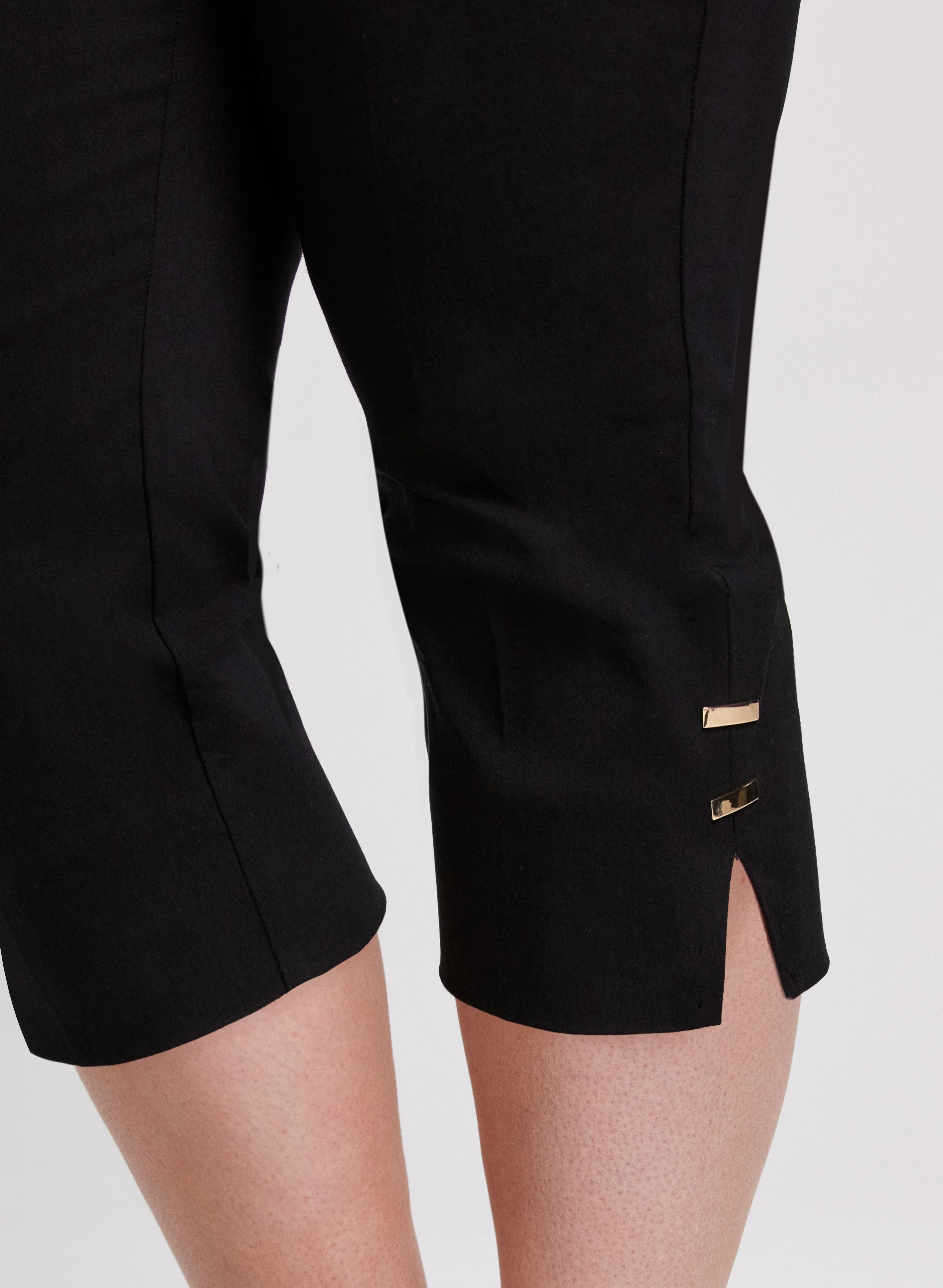 High-Rise Bengaline Capris