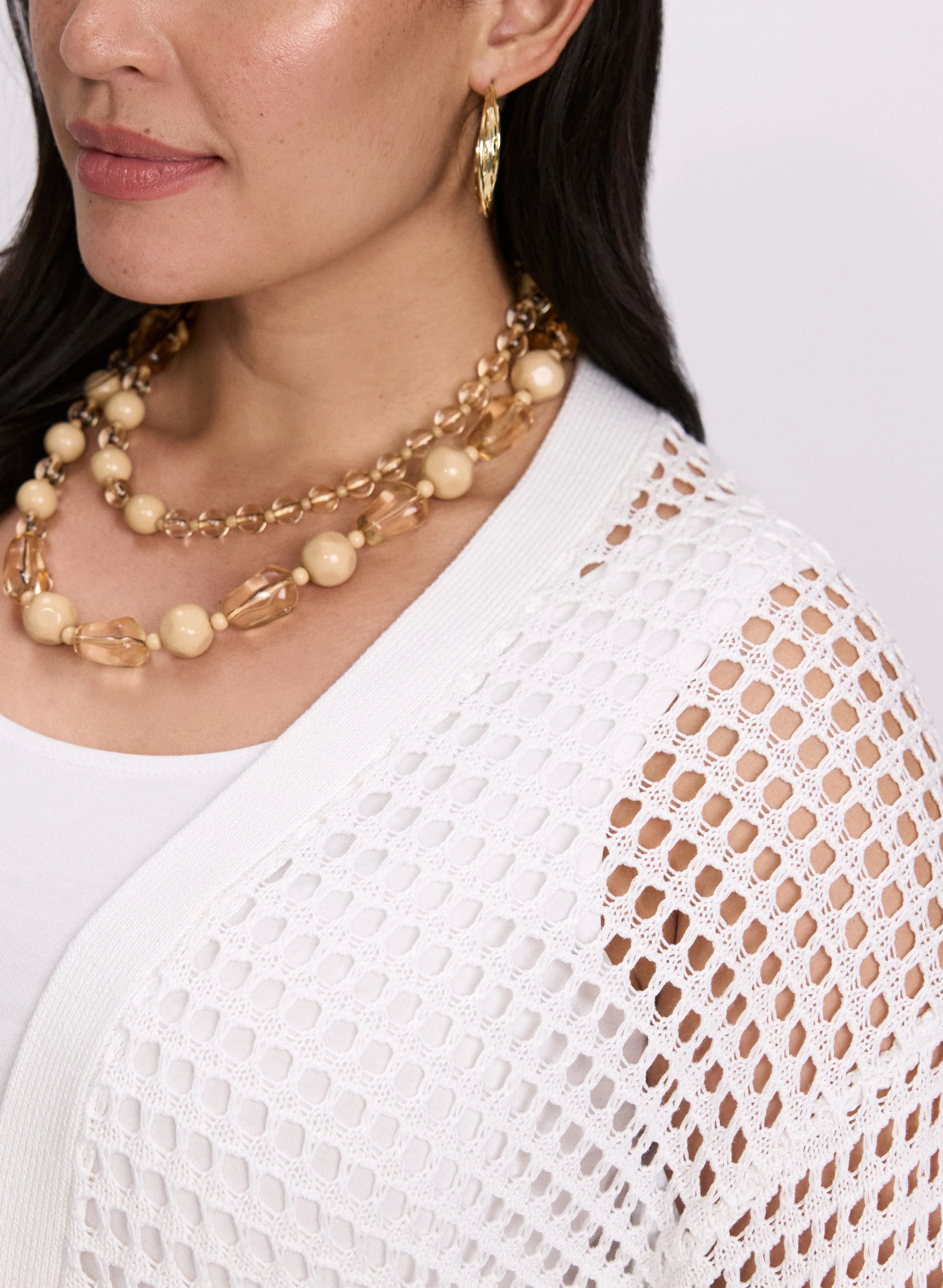 Open Knit Cardigan