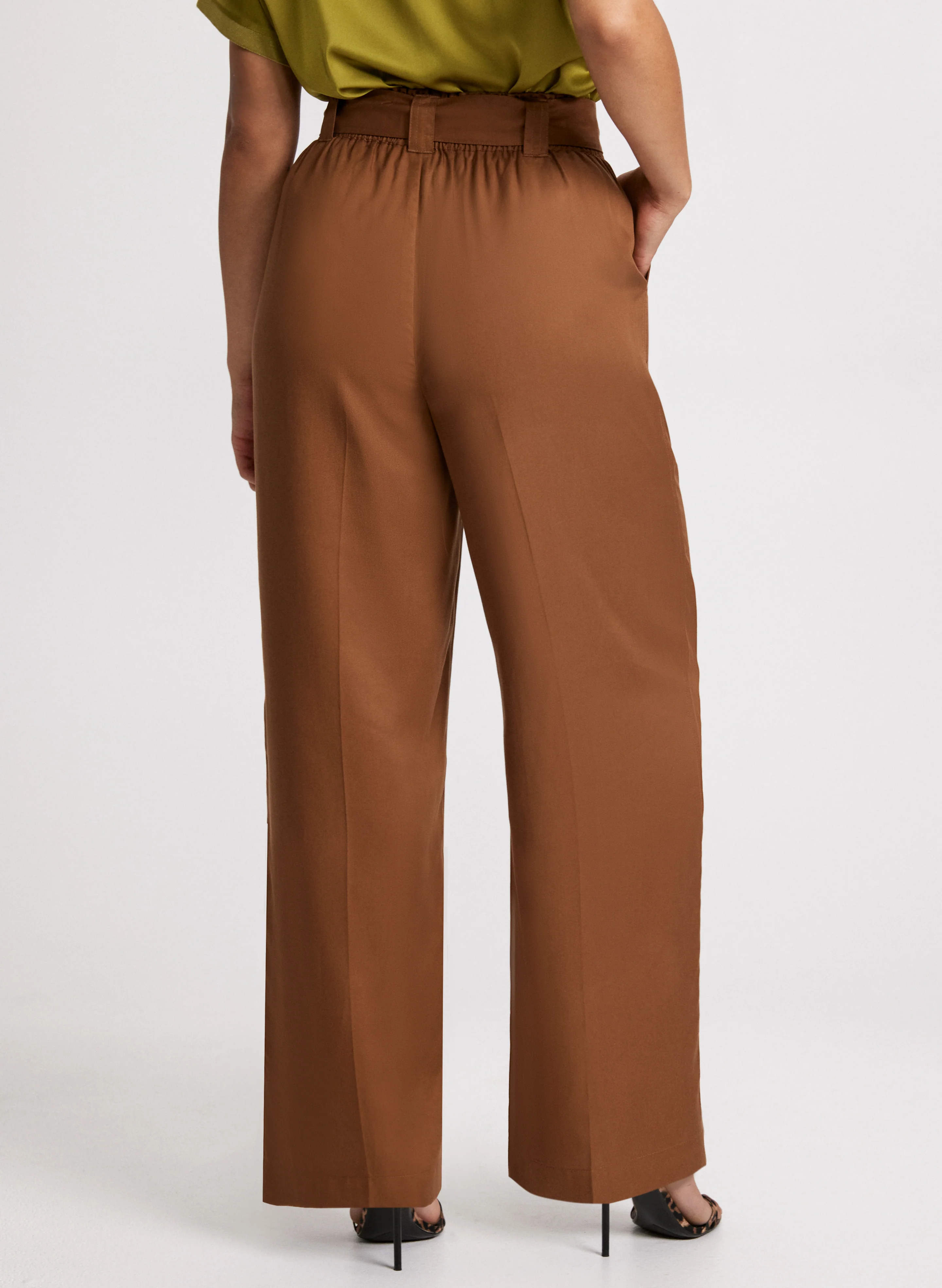 Olivia Tencel Wide-Leg Pants