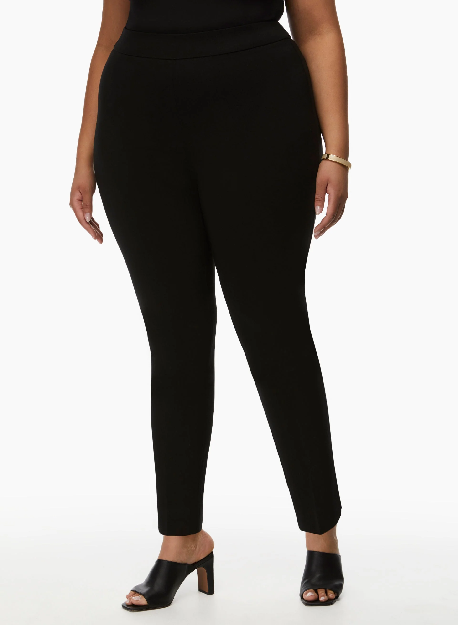 Slim Leg Pull-On Pants
