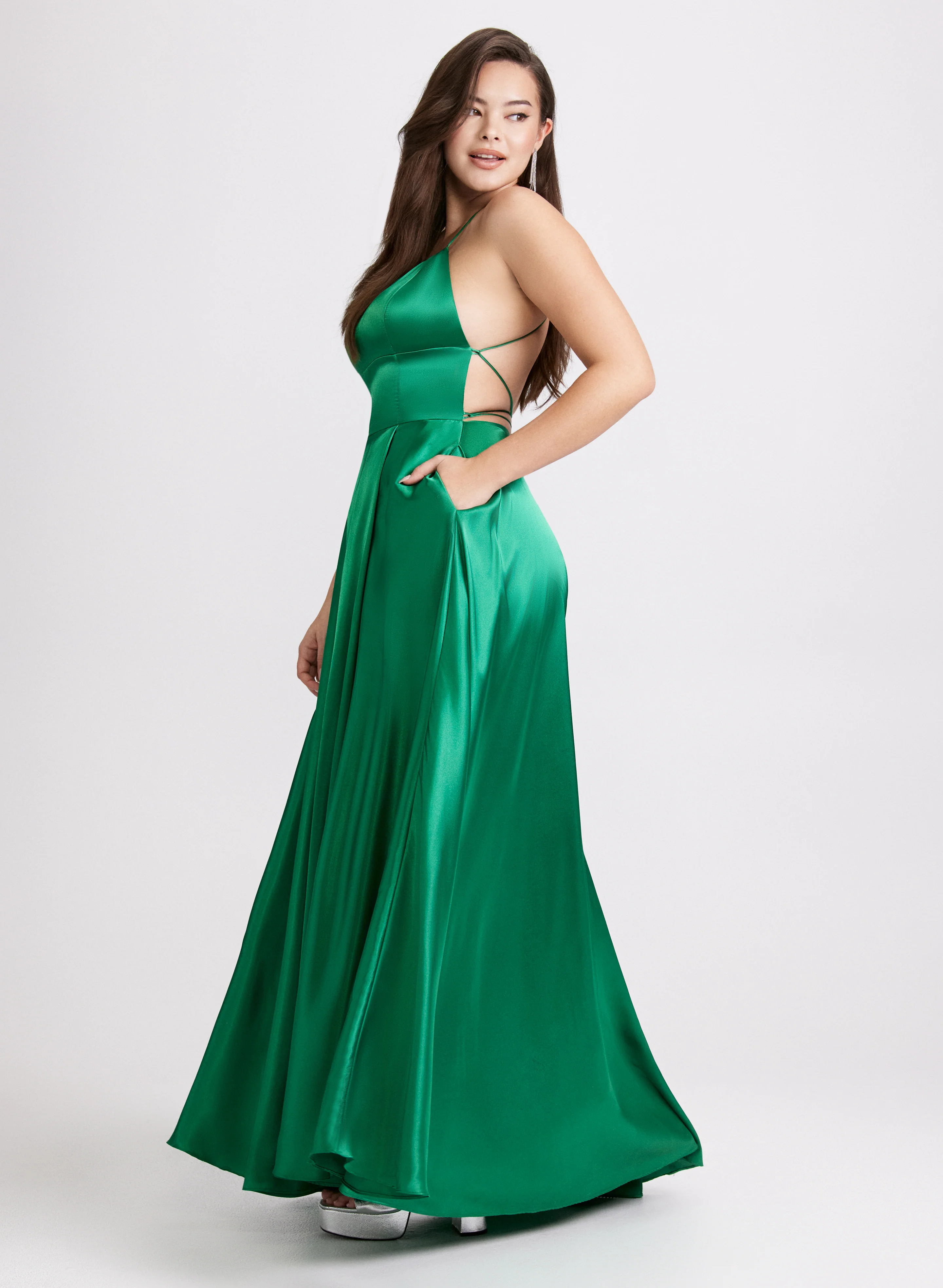 Open Back Dress
