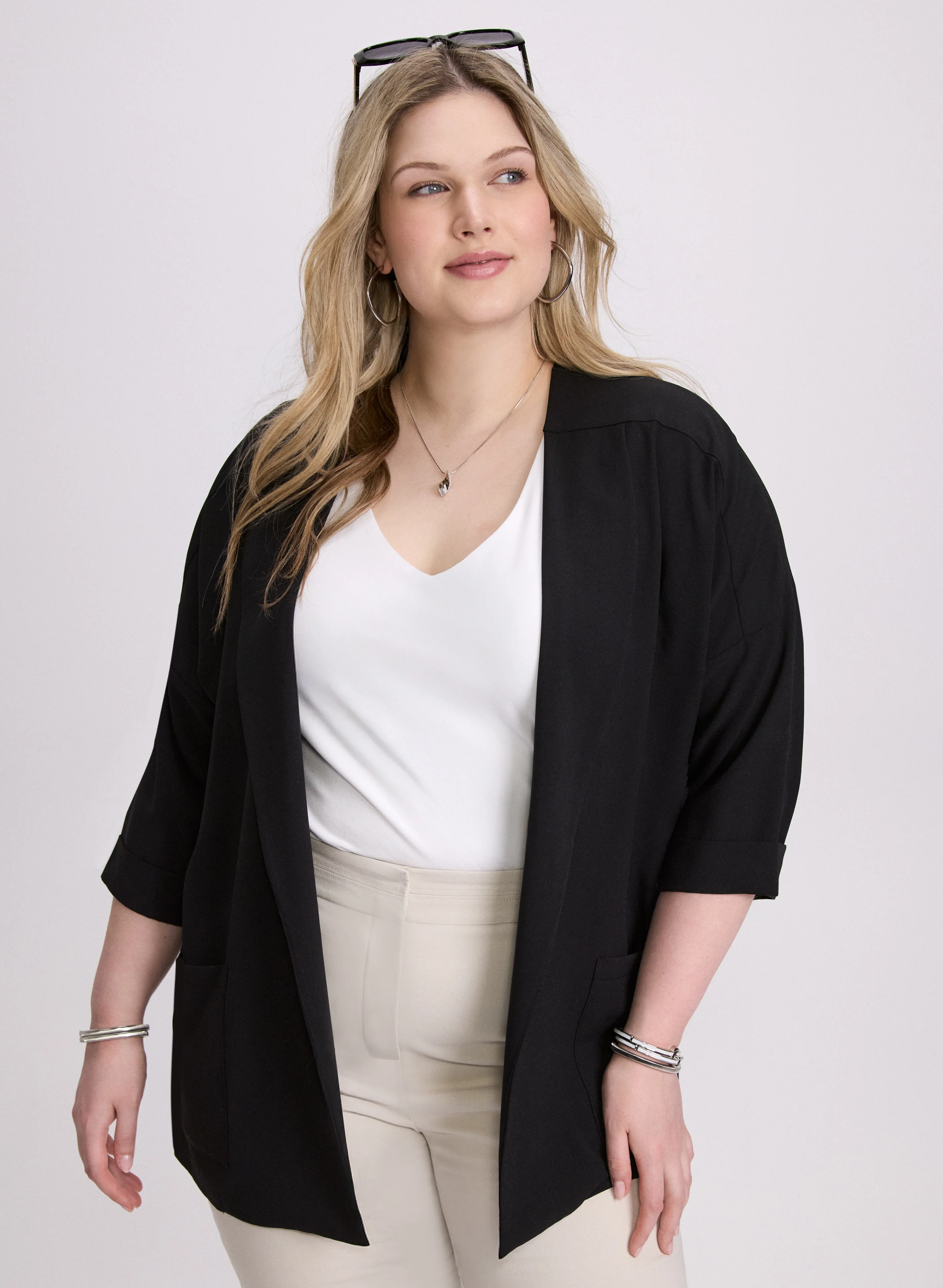 Joseph Ribkoff - Drop Shoulder Jacket