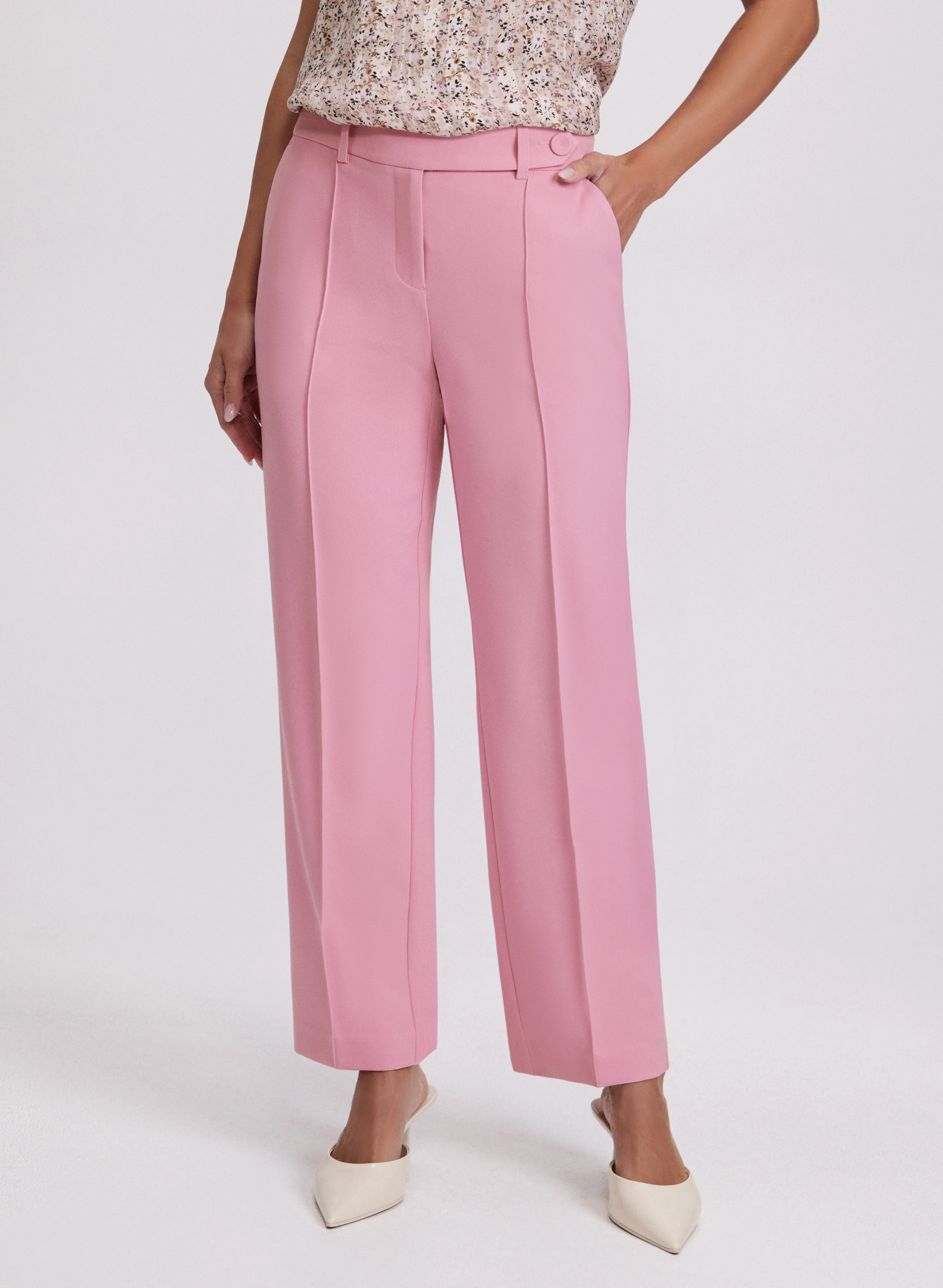 Modern Straight-Leg Pants