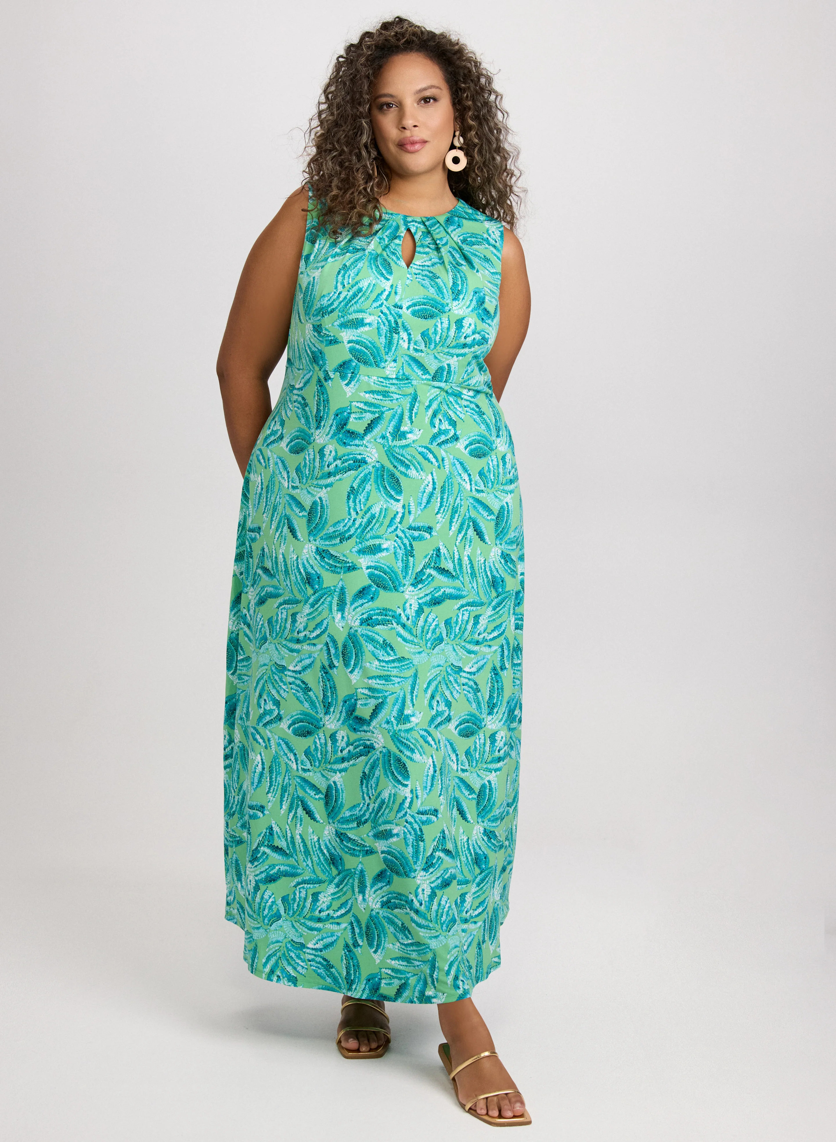 Tropical Maxi Dress