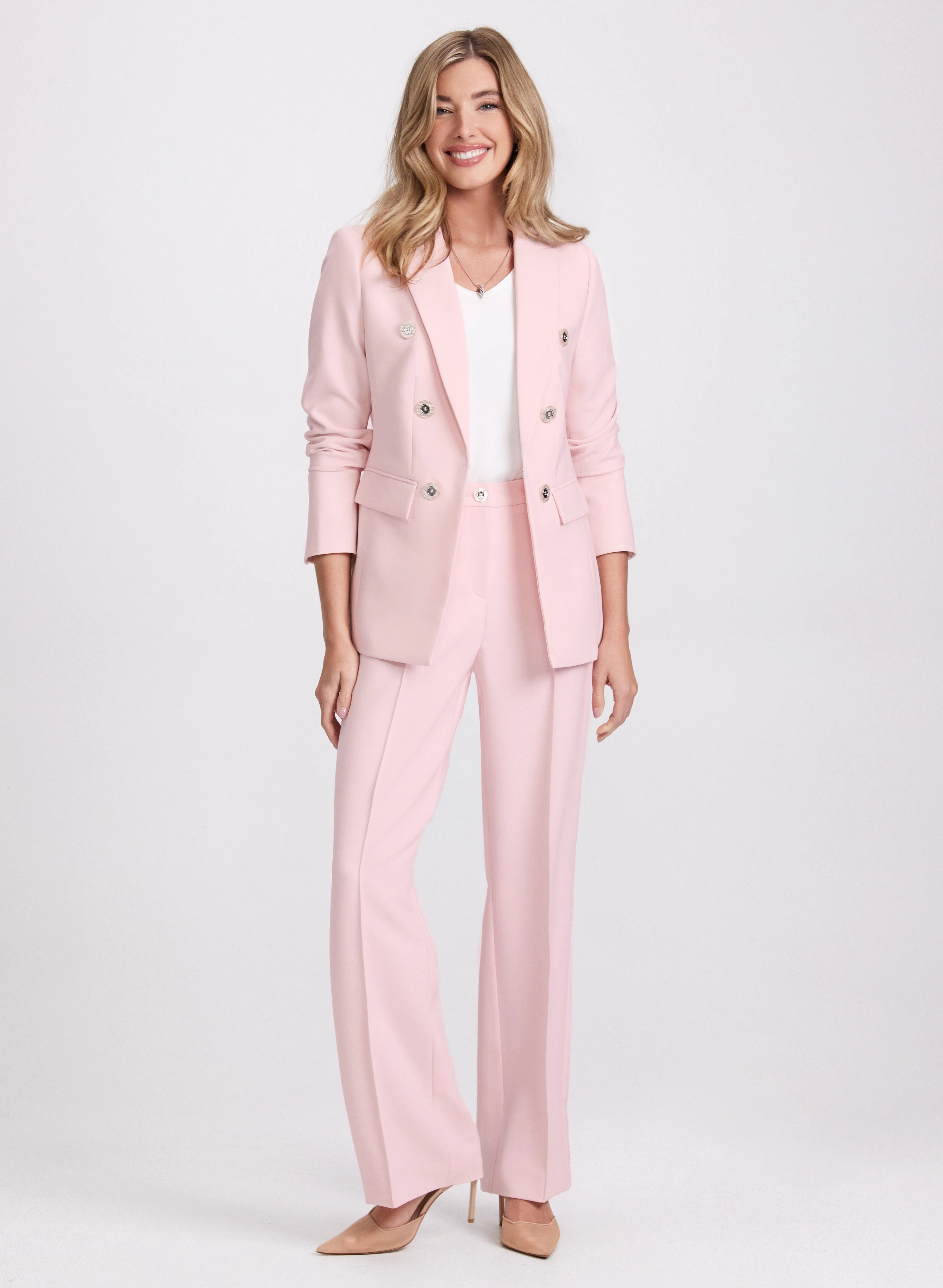 Peaked Lapel Blazer