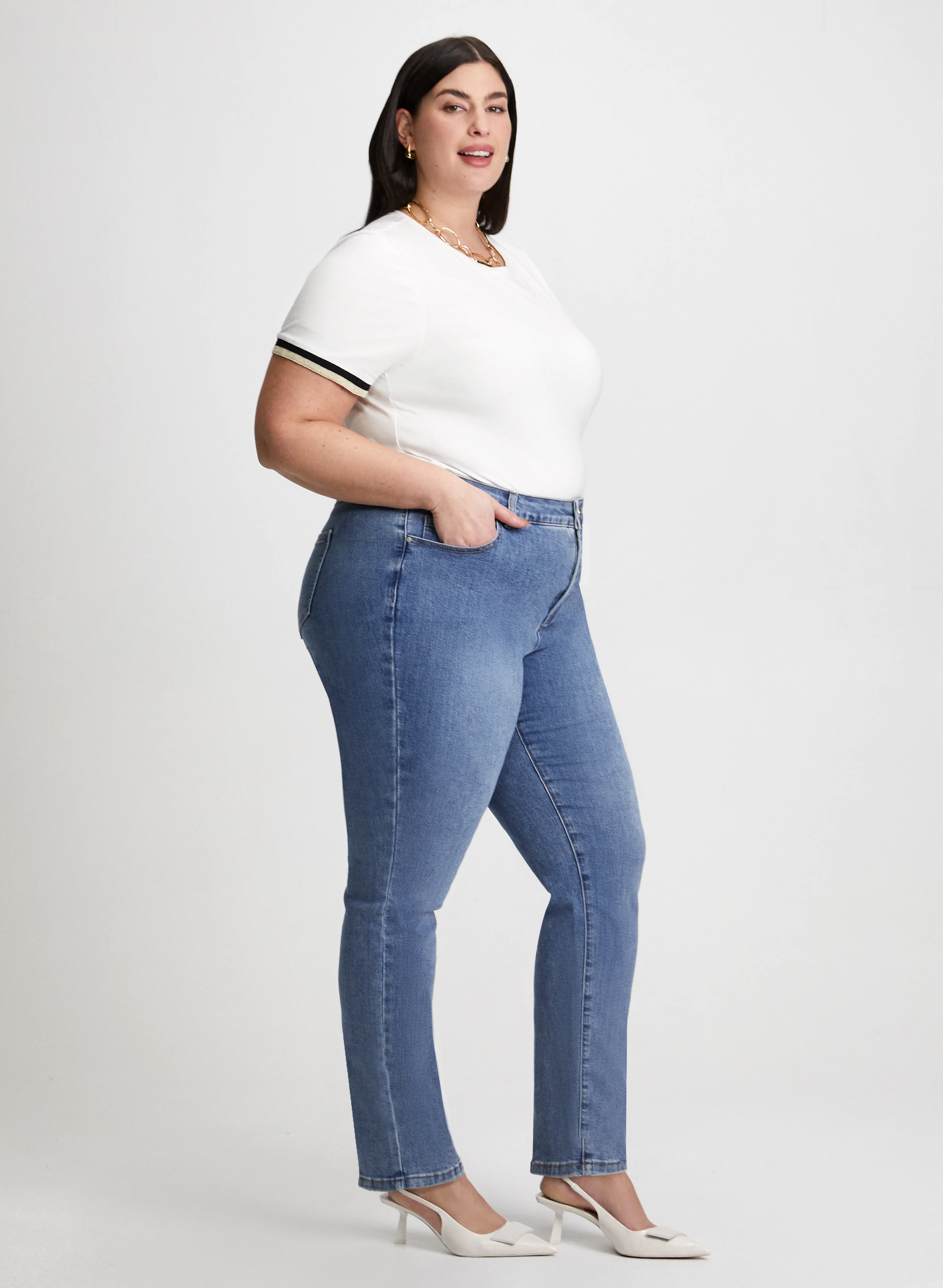 Essential Straight Leg Jeans