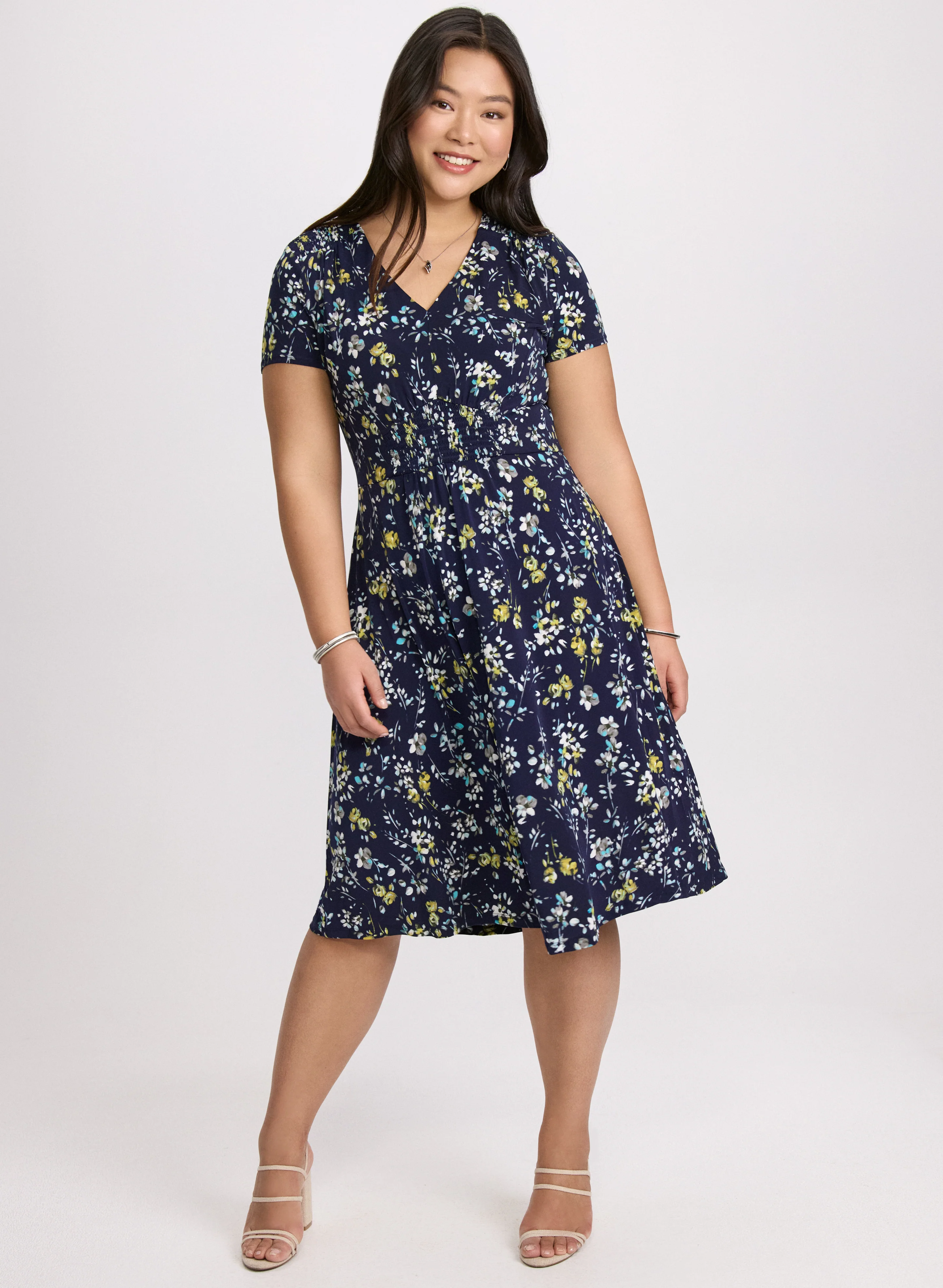 Floral Jersey Dress