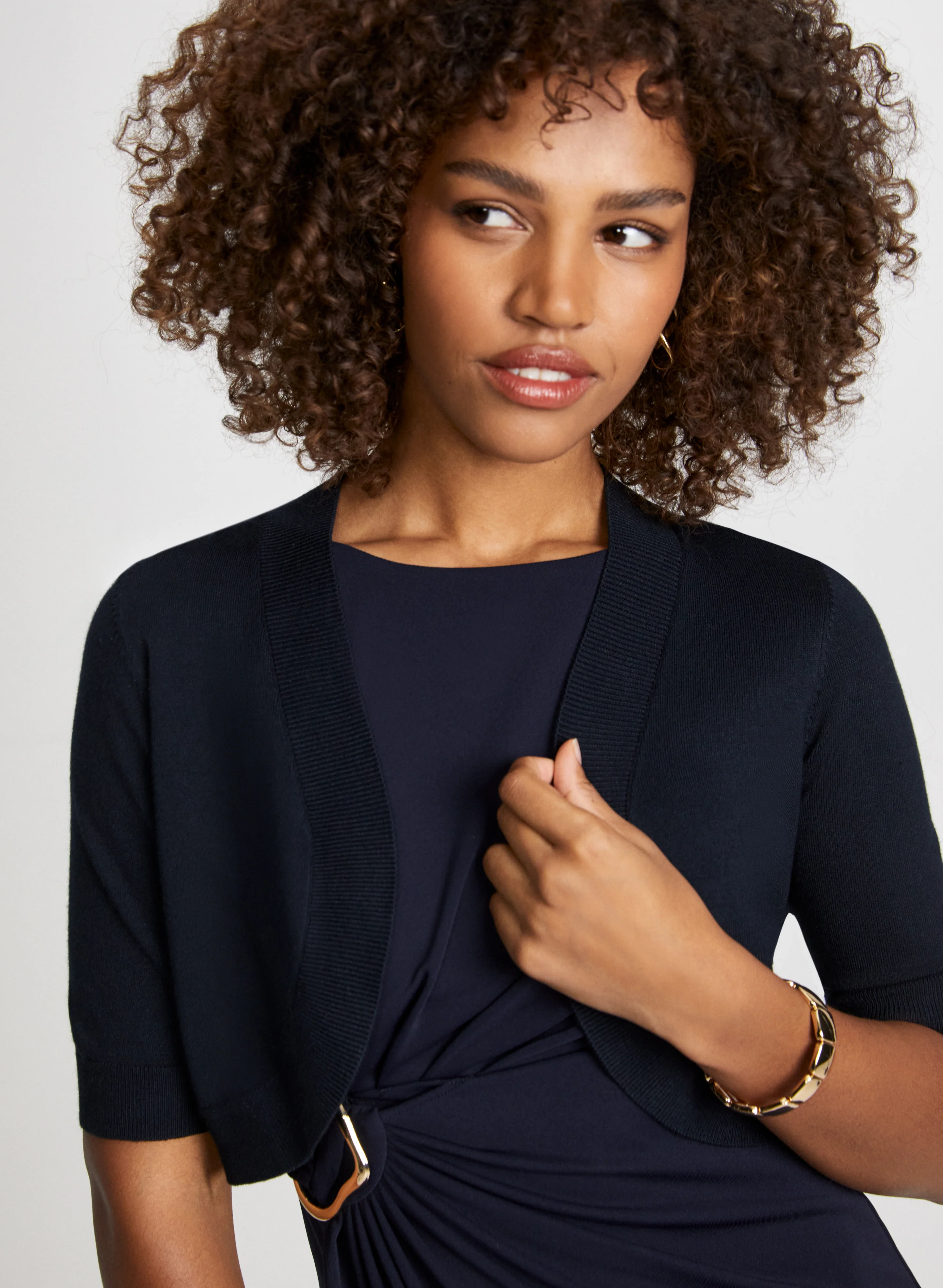 Knit Bolero Cardigan