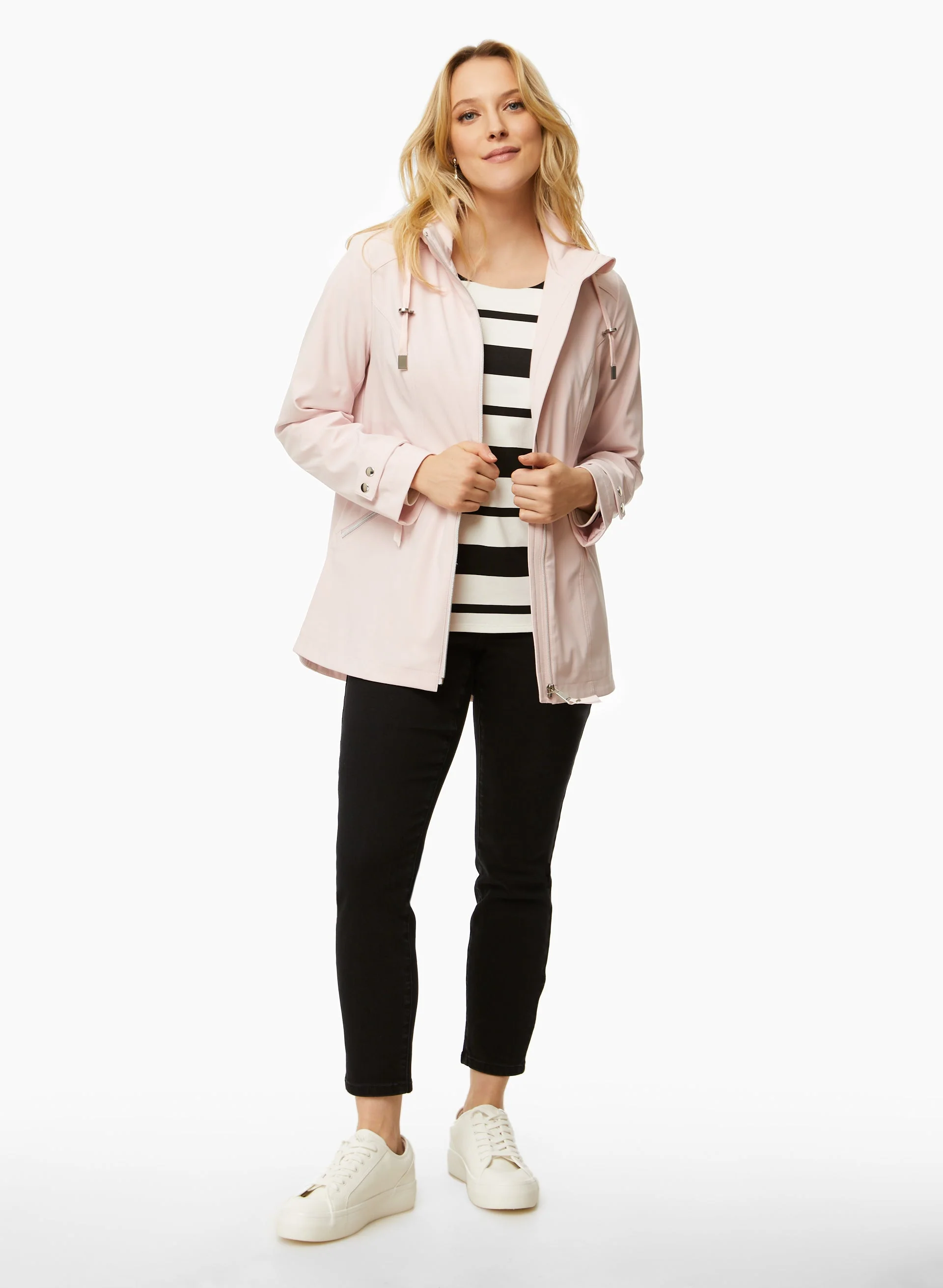 Detachable Hood Raincoat