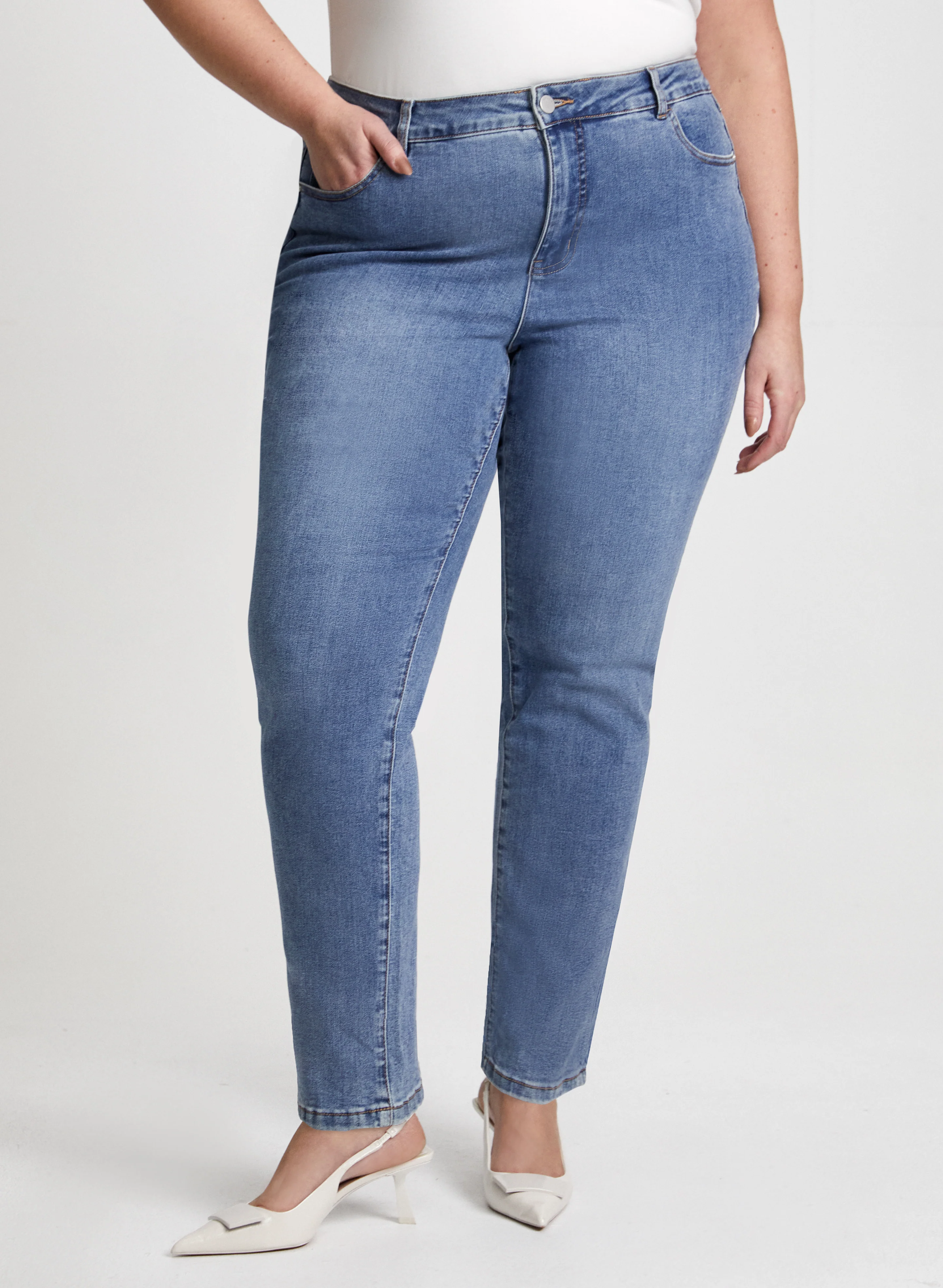 Essential Straight Leg Jeans