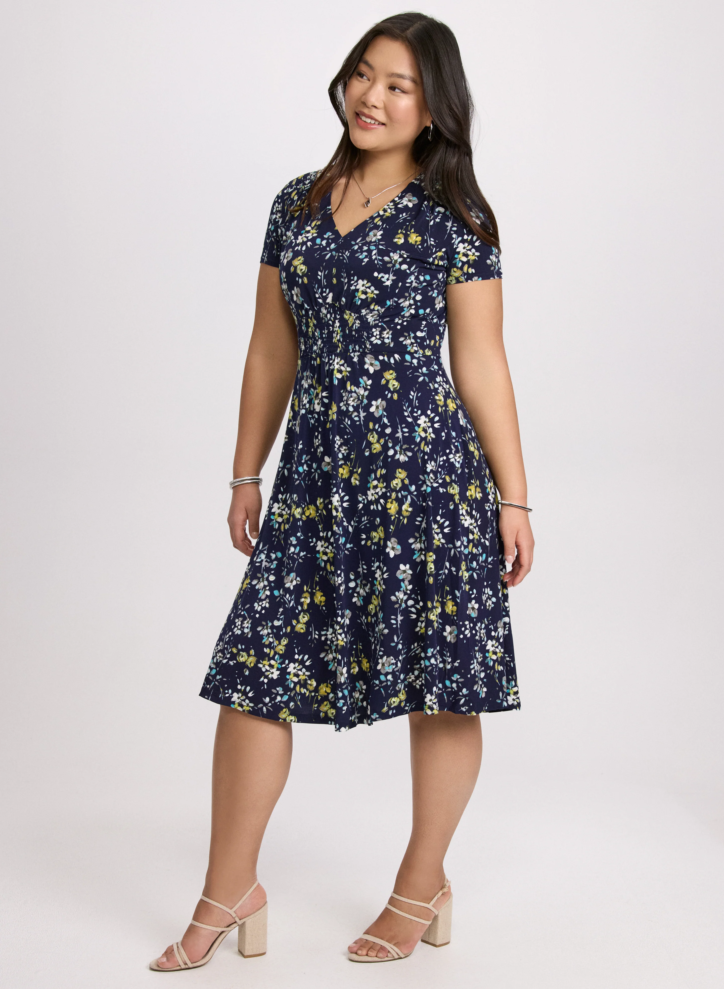 Floral Jersey Dress