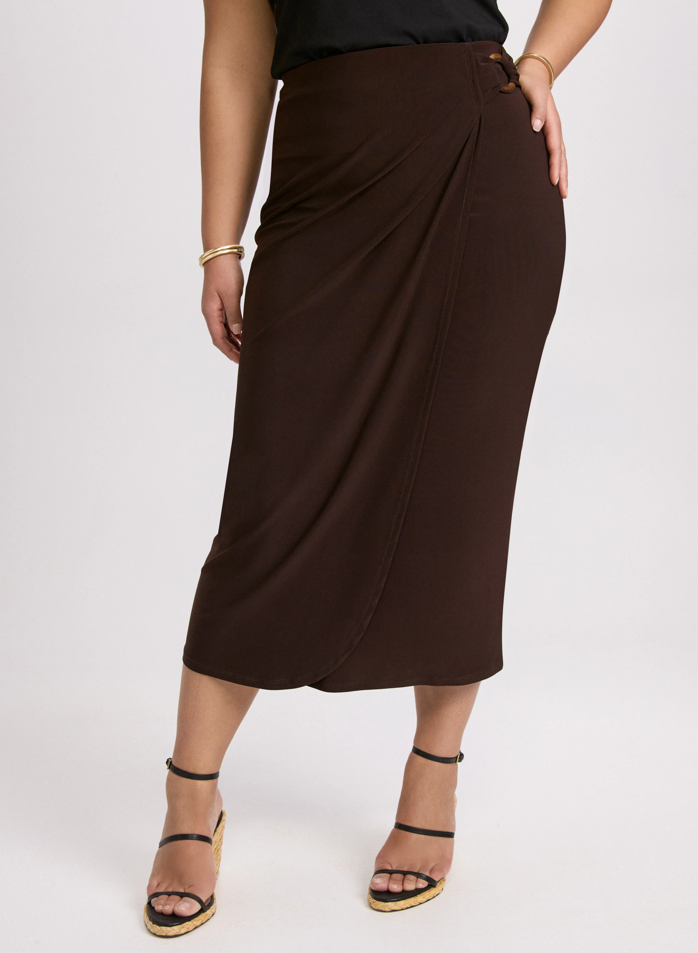 Jersey Wrap Skirt