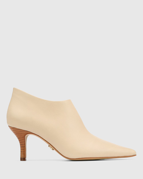 Tamyra Biscotti Leather Ankle Boot