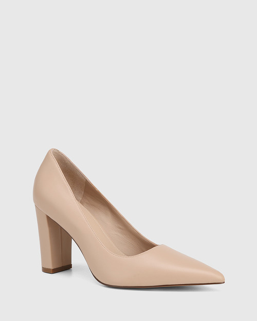 Serena New Flesh Leather Pump