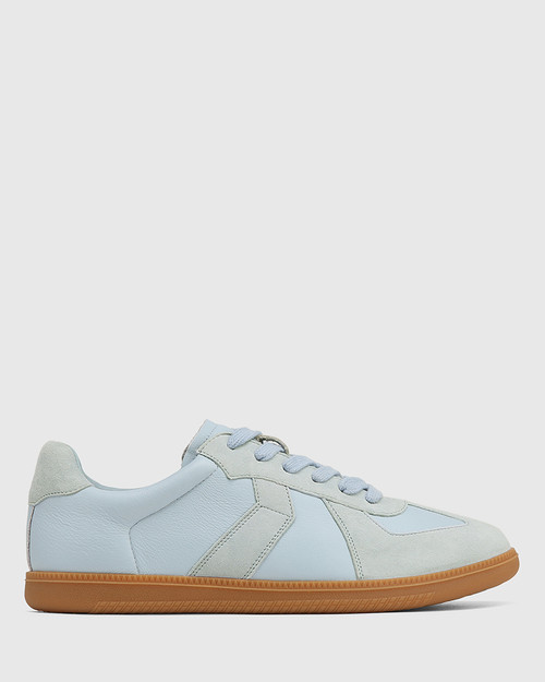 Blaze Placid Blue Suede Leather Sneaker