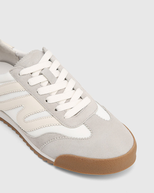 Exceed Mineral White Textile Sneaker
