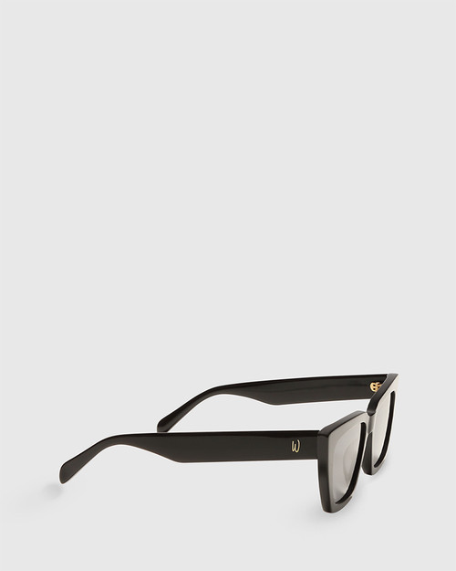 Portsea Black Sunglasses