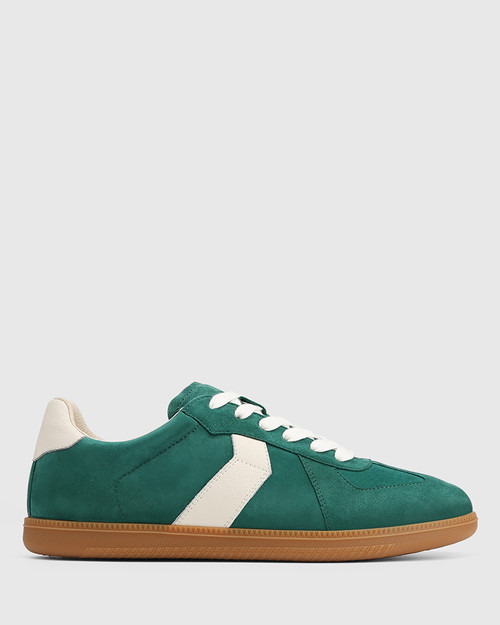 Blaze Emerald Suede Leather Sneaker