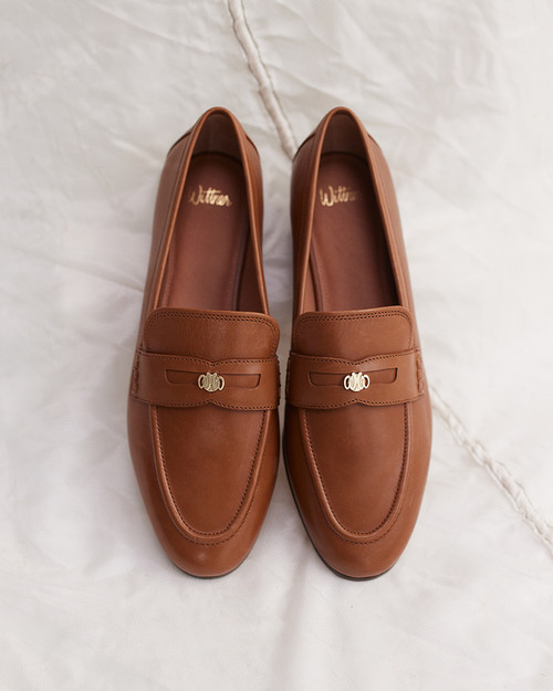 Andy Havana Tan Leather Loafer