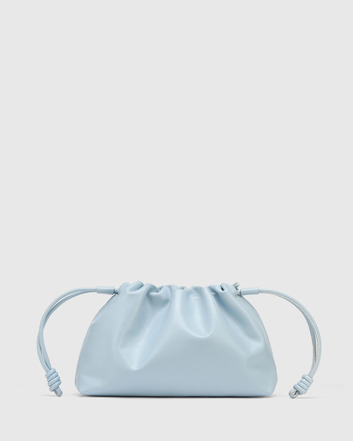 Junia Placid Blue Leather Handbag