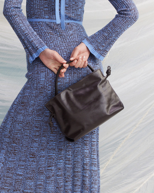 Stelli Espresso Leather Handbag