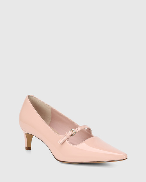 Jennie Blush Patent Leather Pump