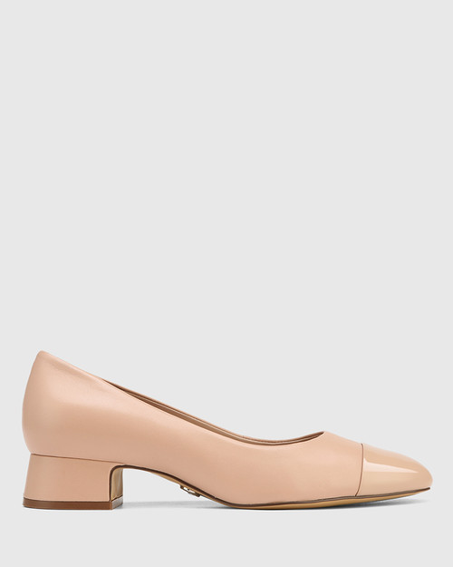 Edithe New Flesh Leather Pump
