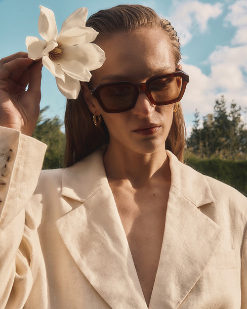 Hawthorn Brown Sunglasses
