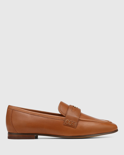 Andy Havana Tan Leather Loafer