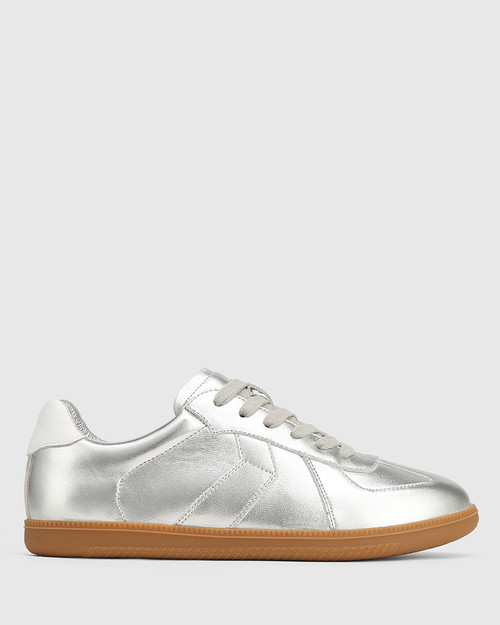 Blaze Silverware Metallic Leather Sneaker