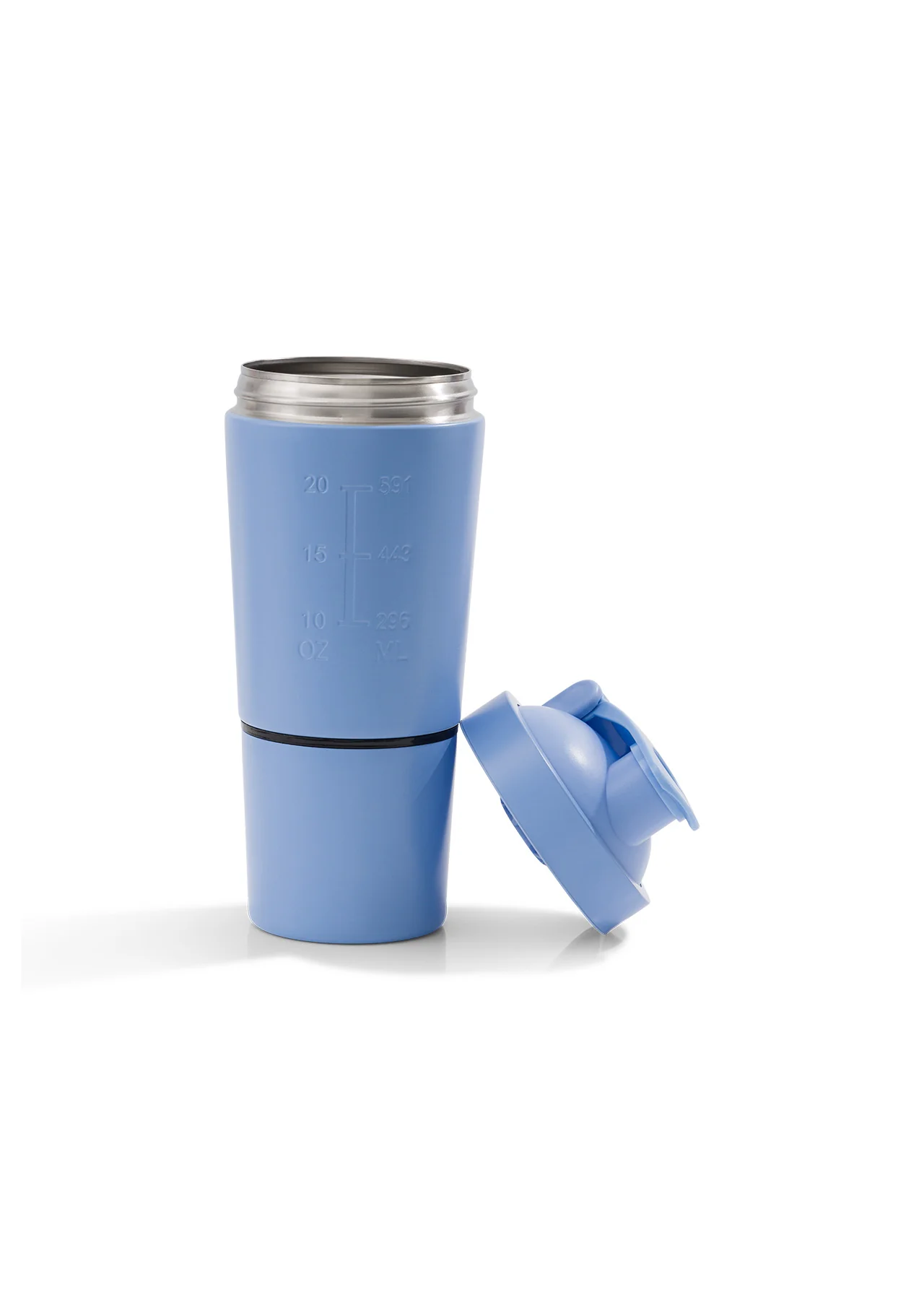 Stainless Steel Compartment Protein Shaker