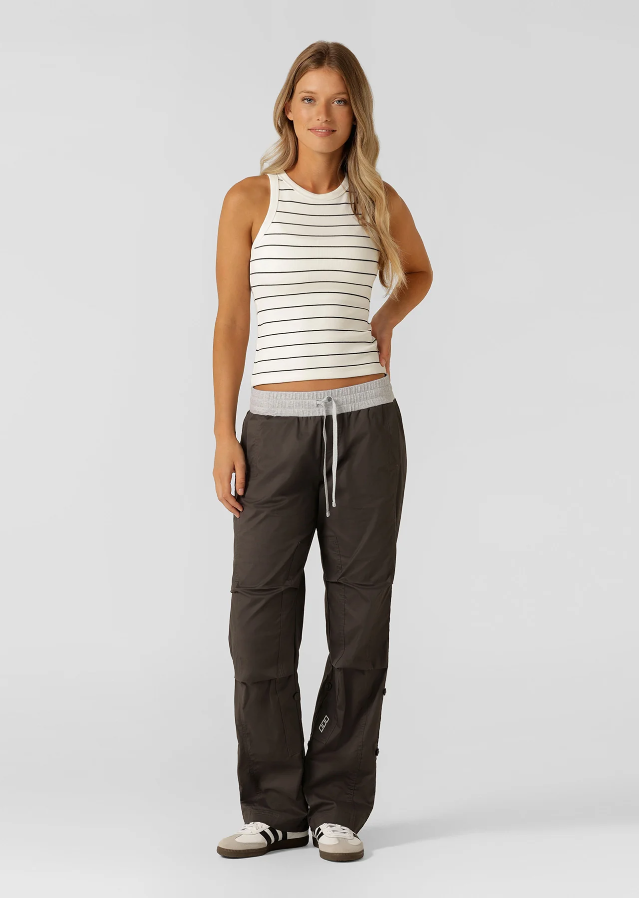 LJ Basics Stripe Rib Tank