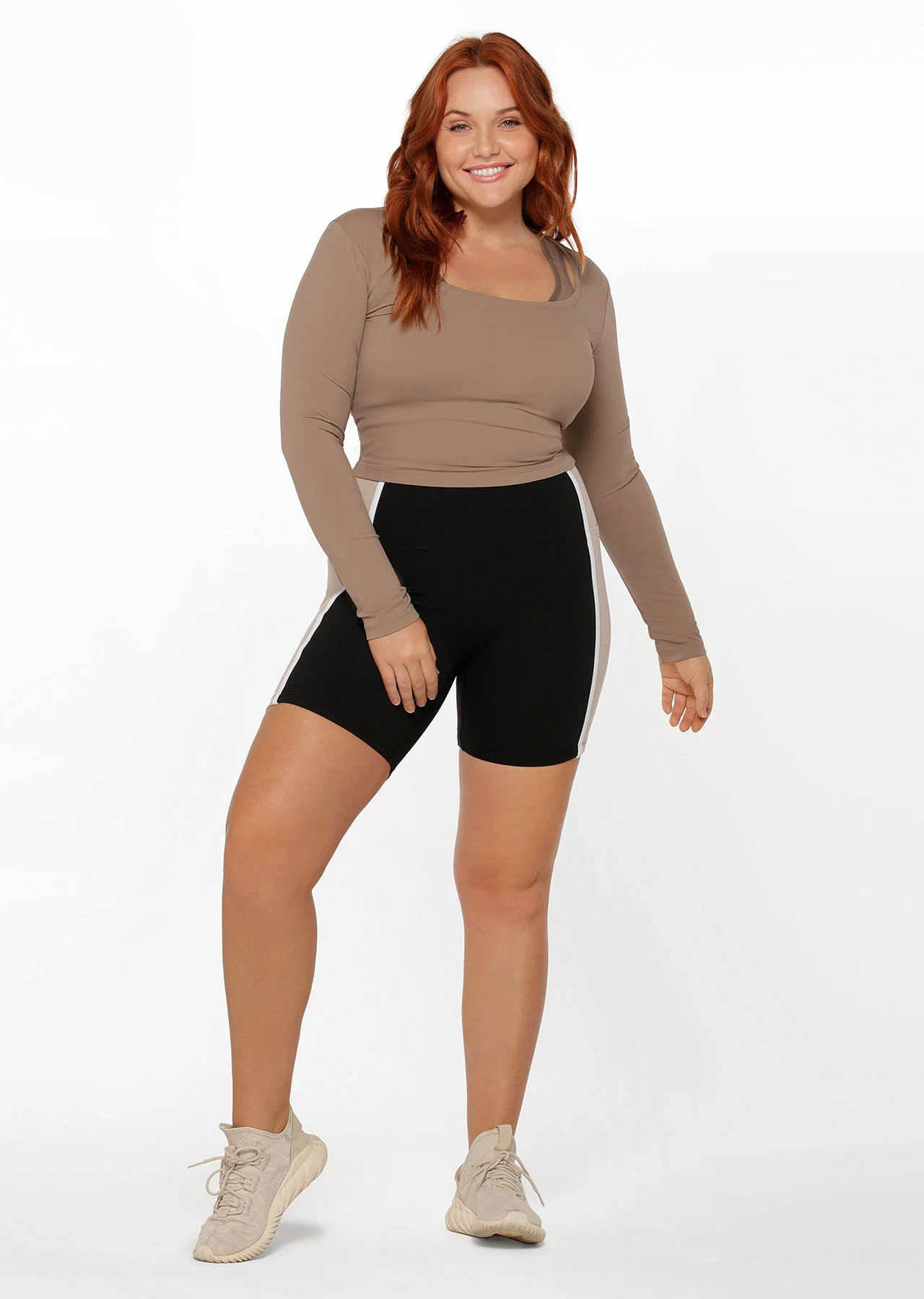 Lifted Active Cropped Long Sleeve Top