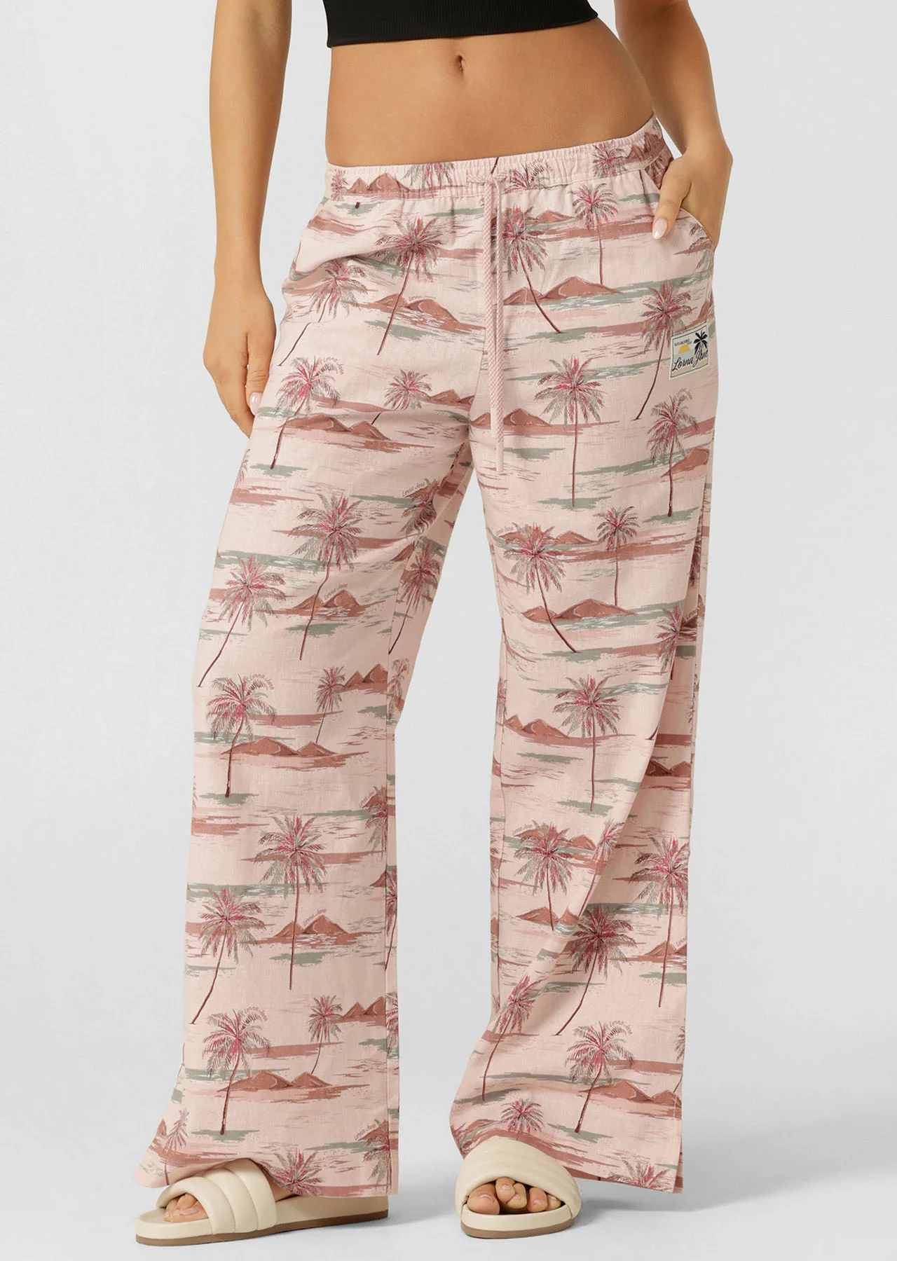 Paradise Palm Weekend Pants