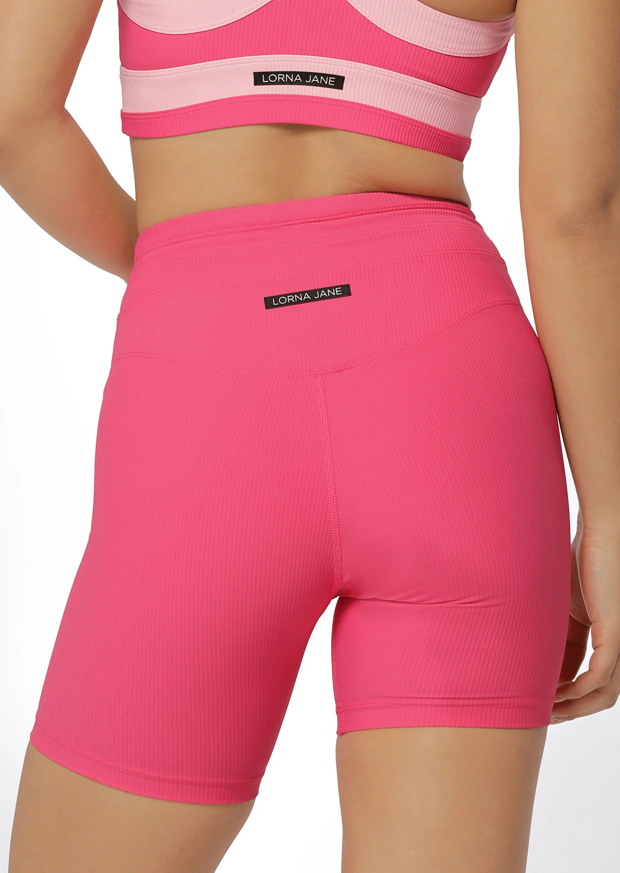 Flaunt It Rib Bike Shorts