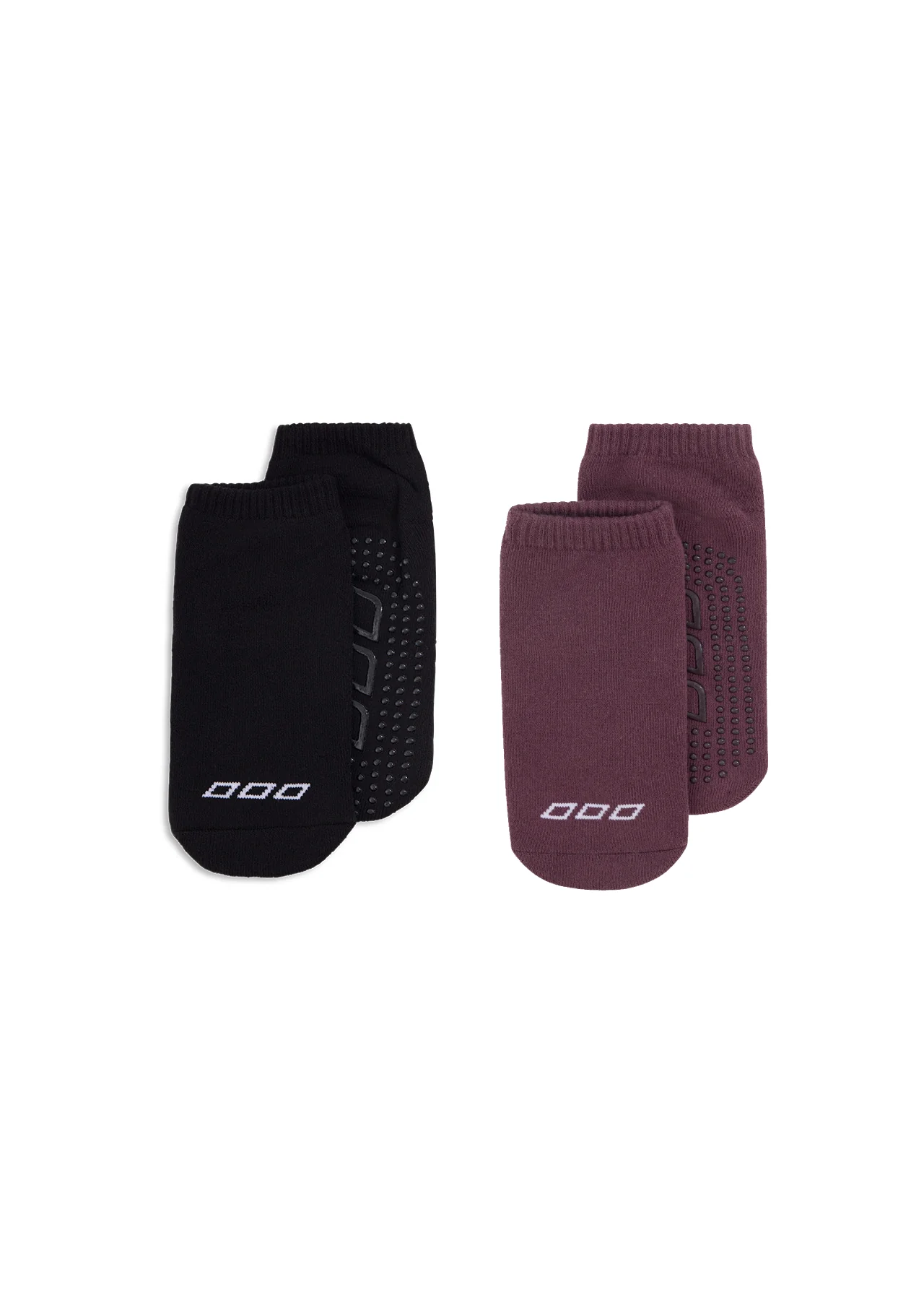 2PK Icon Pilates Grip Socks