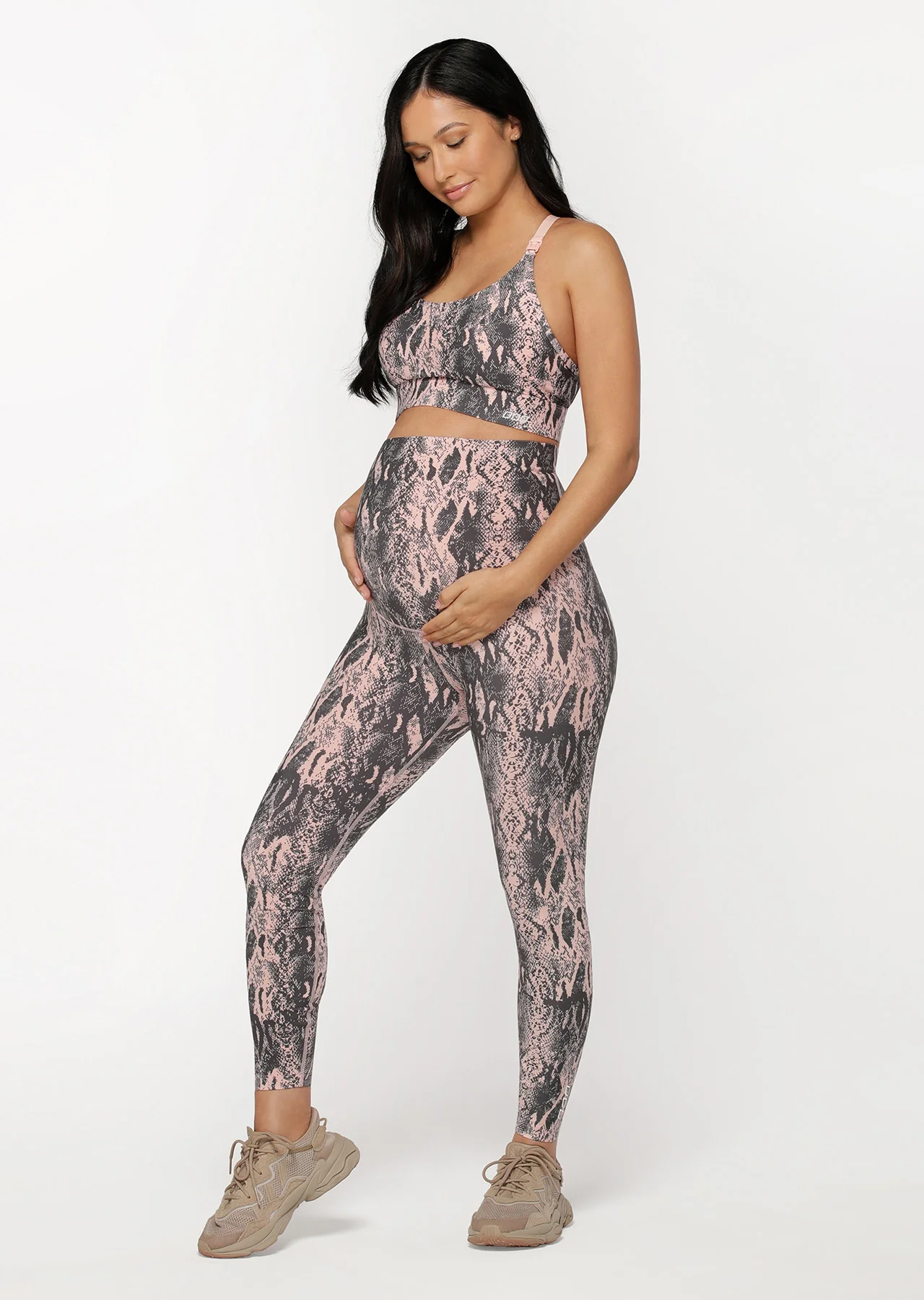 LJ Maternity Printed Ankle Biter Leggings