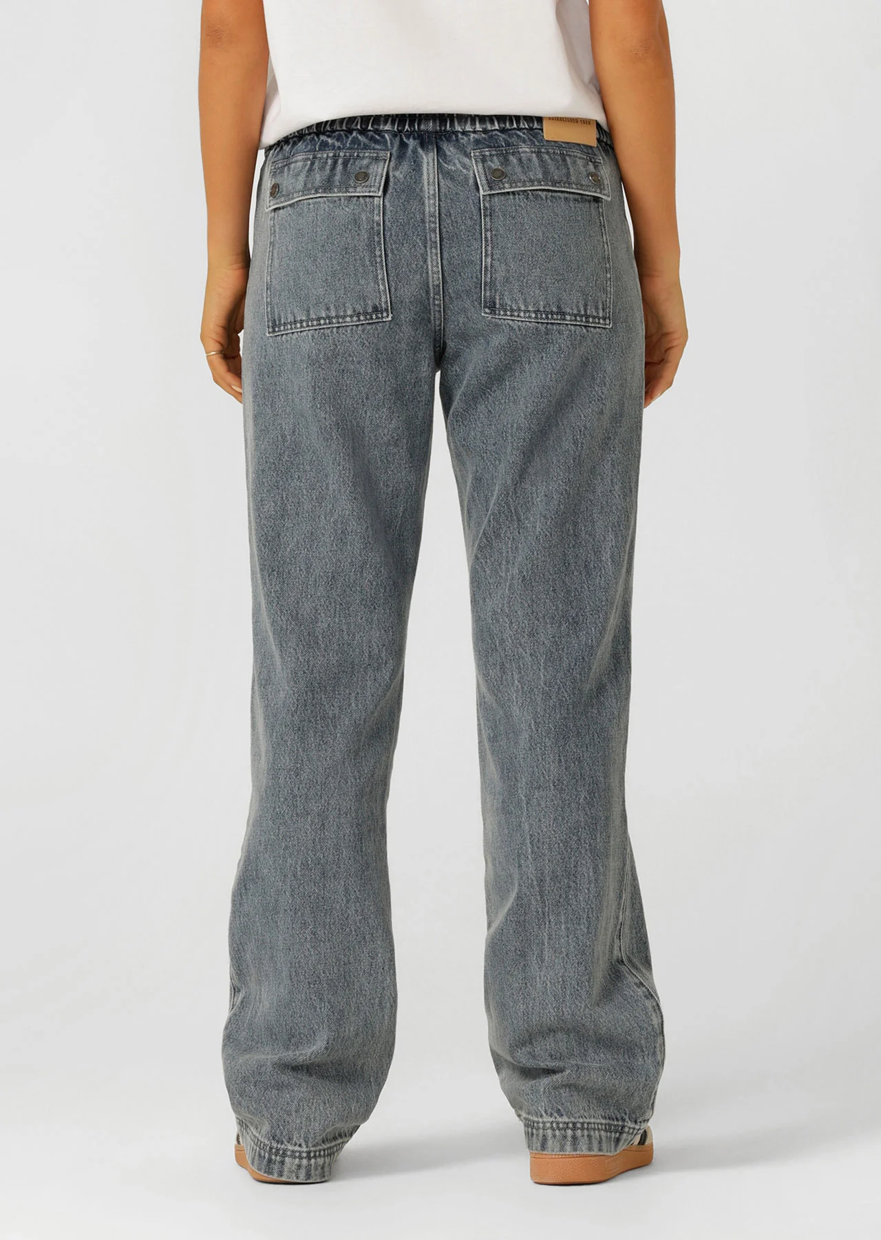 Two Tone Denim Flashdance Pants