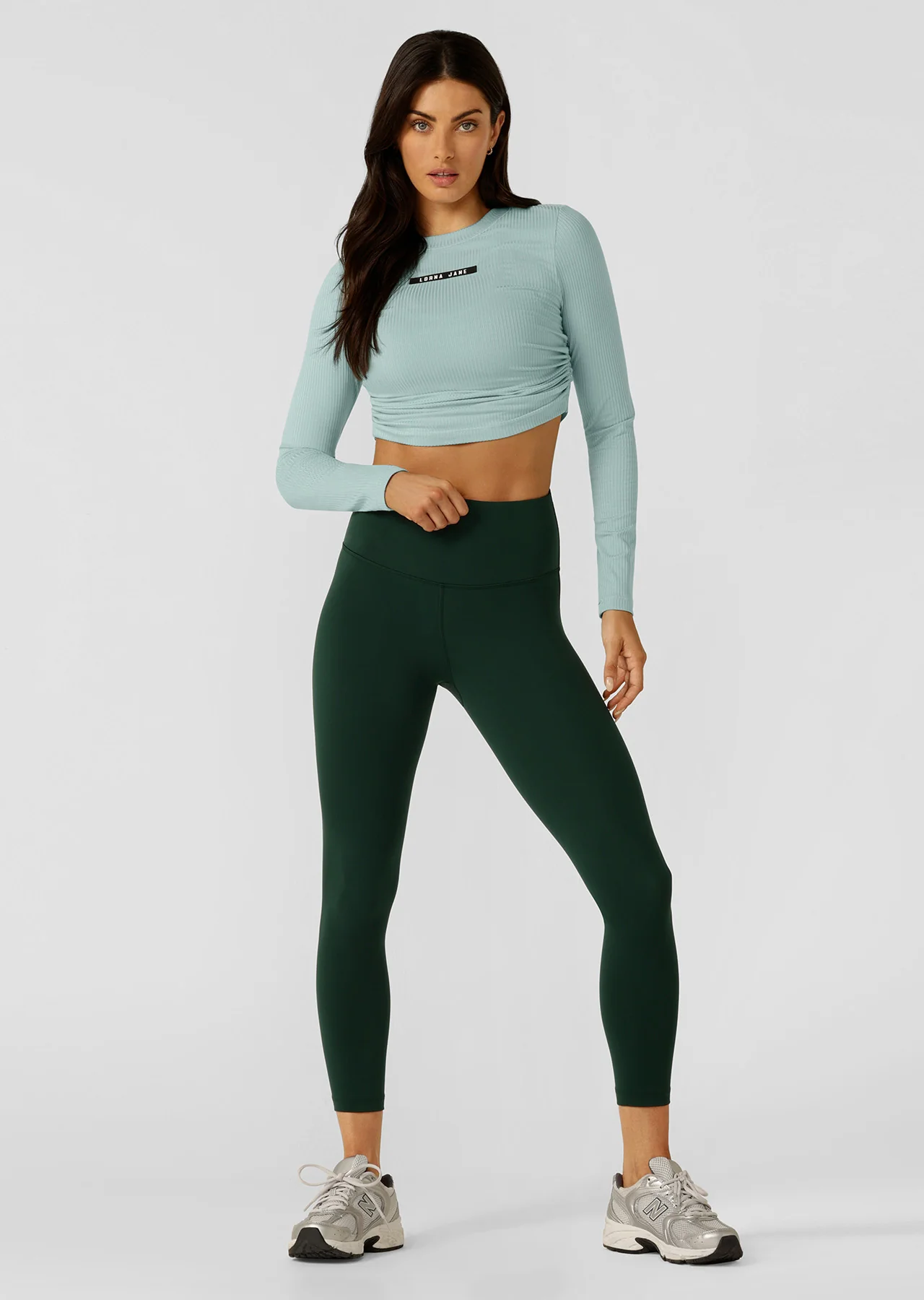 Easy Adjust Longsleeve Rib Top