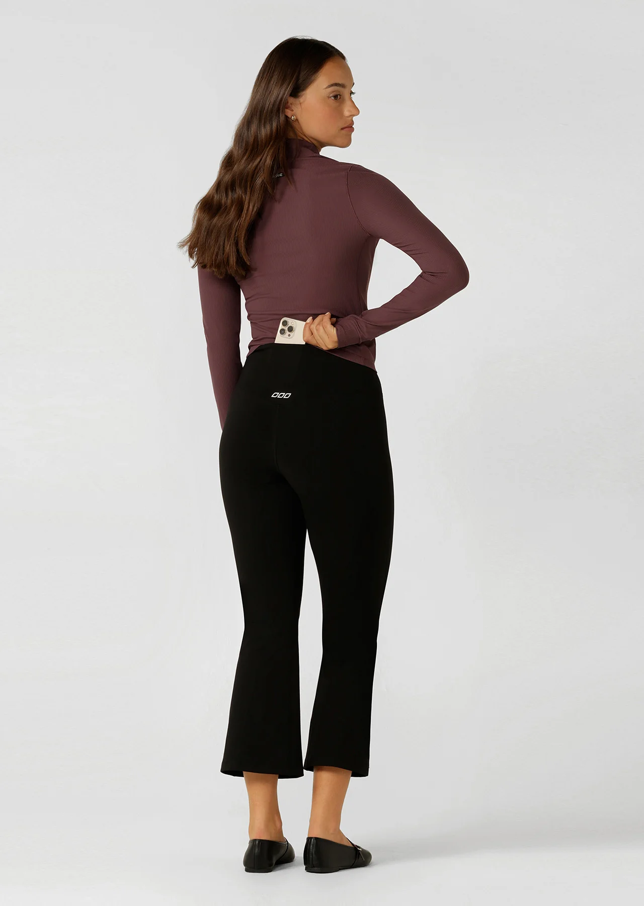 Lotus Flared Leggings Cropped