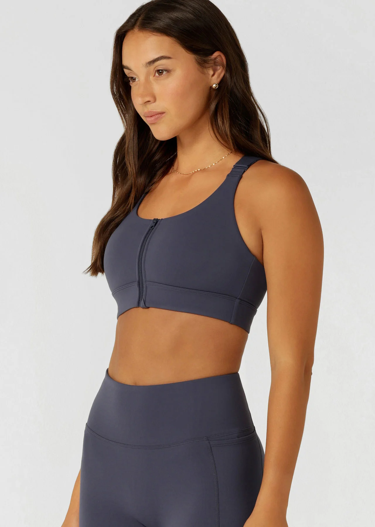Easy Zip On Max Support Sports Bra