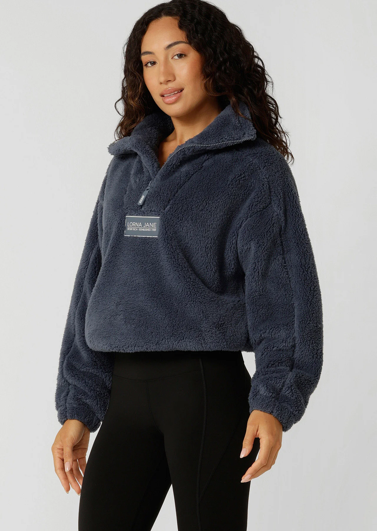 Everyday Teddy Quarter Zip Sweat