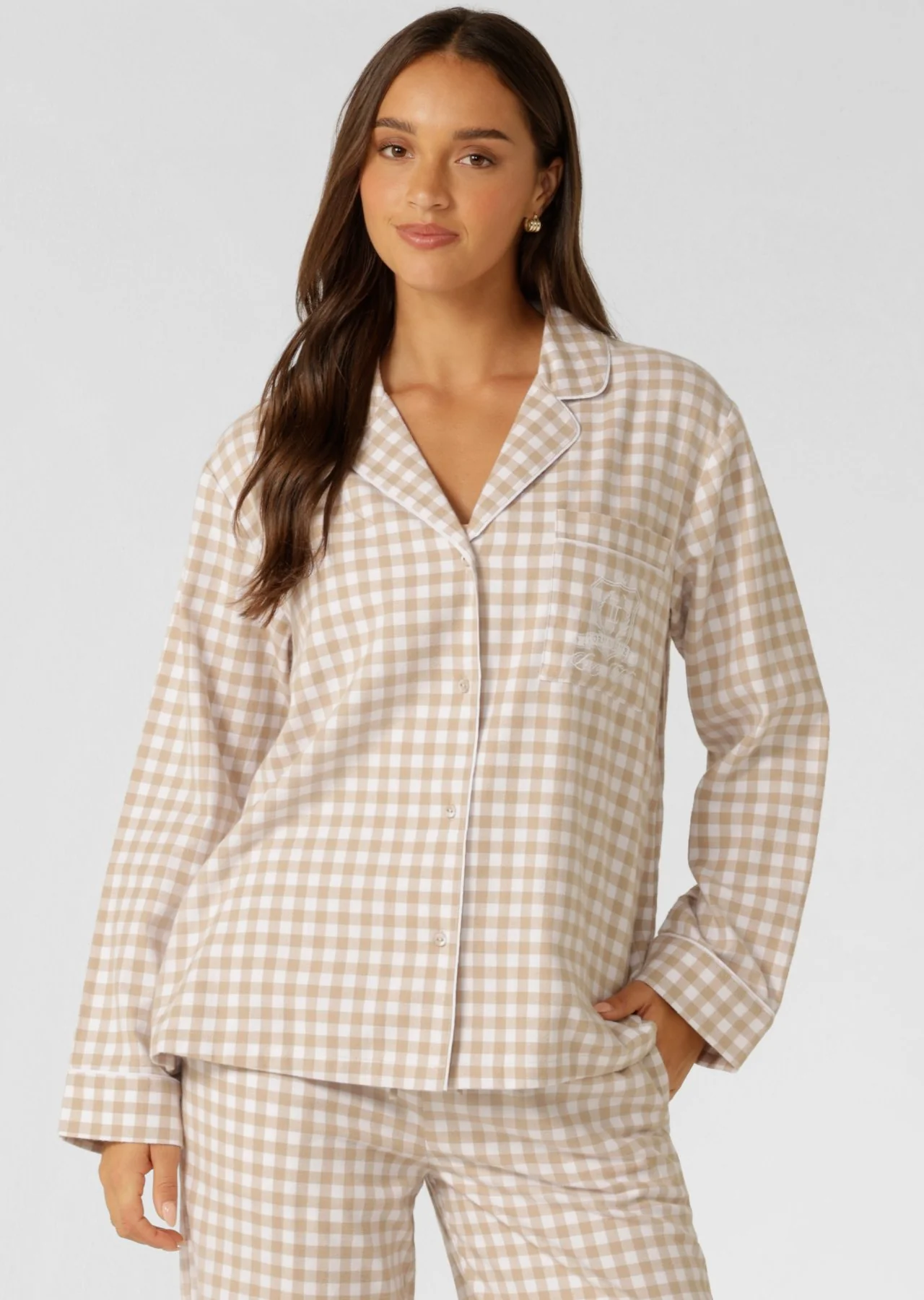 Flannel Lounge Shirt