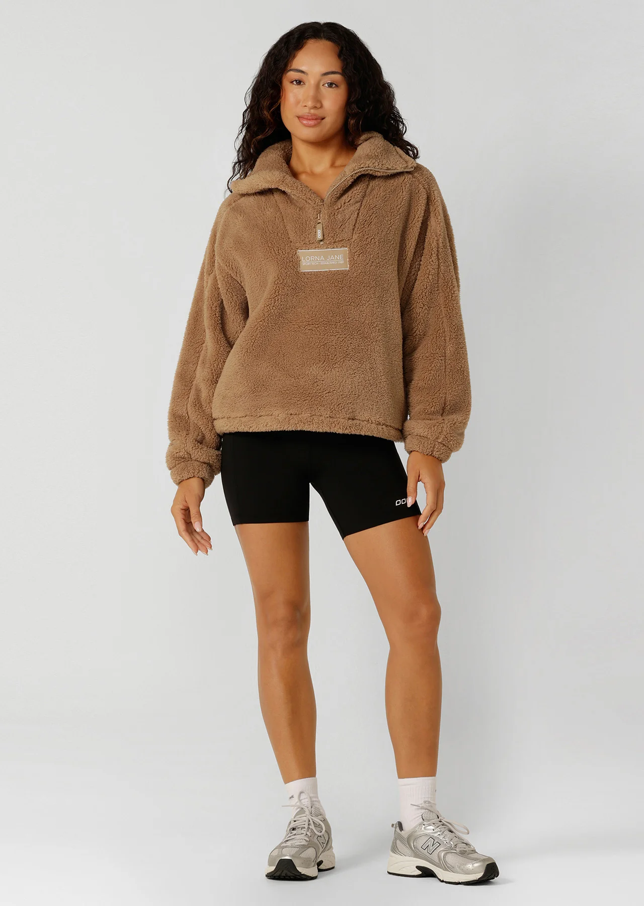 Everyday Teddy Quarter Zip Sweat